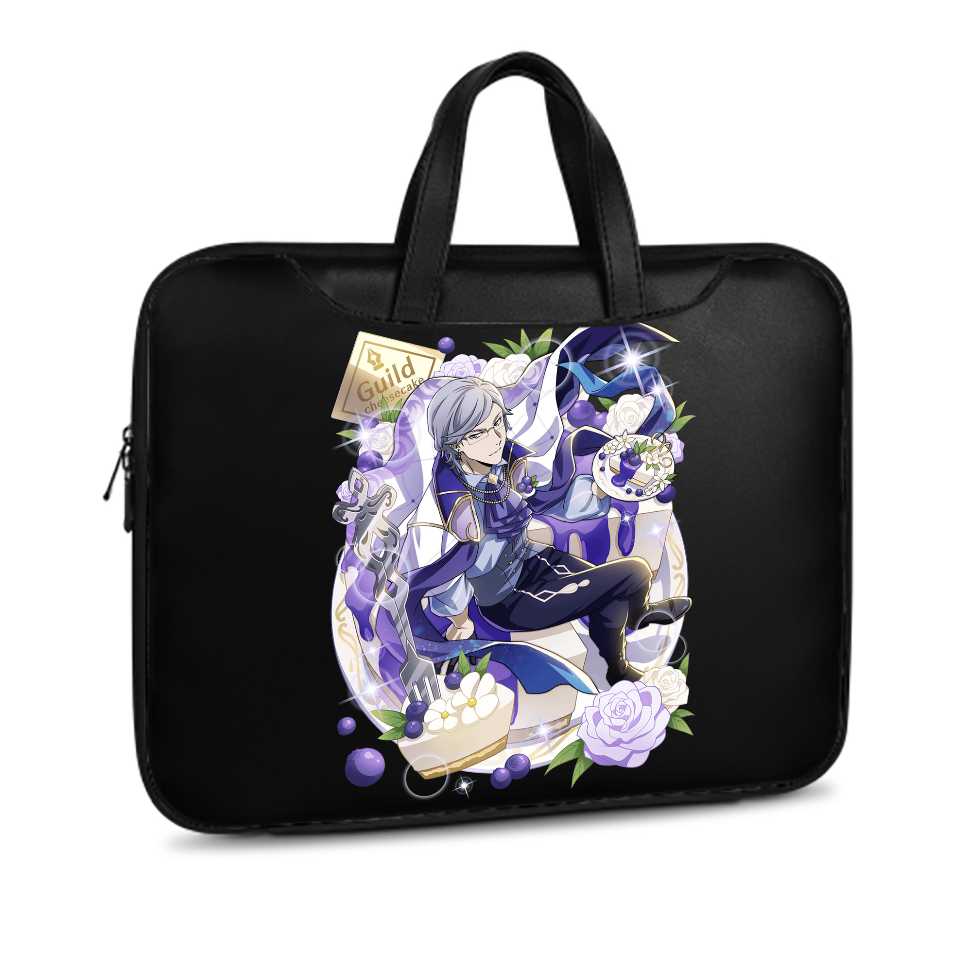 （画像用） 文豪ストレイドッグス Bungo Stray Dogs レザーラップトップバッグ　ノートパソコンケース