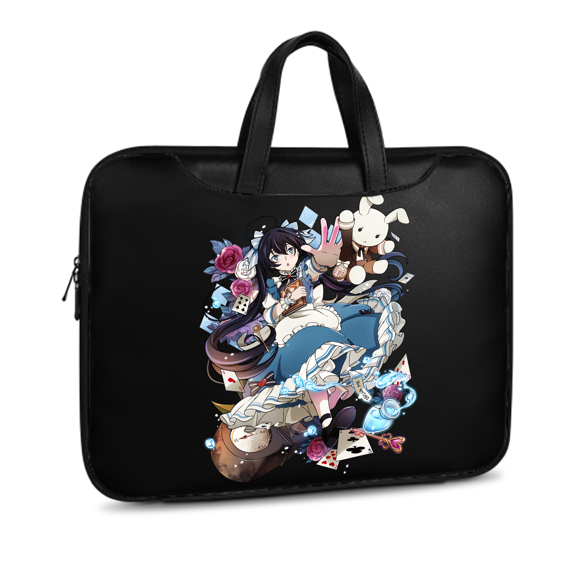 （画像用） 文豪ストレイドッグス Bungo Stray Dogs レザーラップトップバッグ　ノートパソコンケース