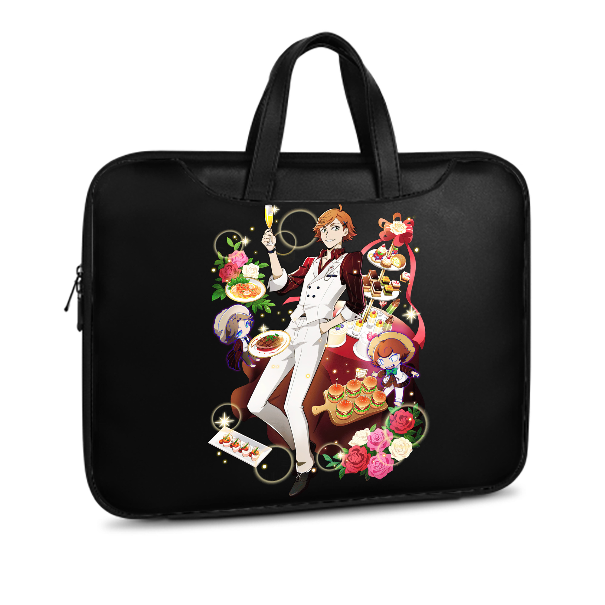 （画像用） 文豪ストレイドッグス Bungo Stray Dogs レザーラップトップバッグ　ノートパソコンケース