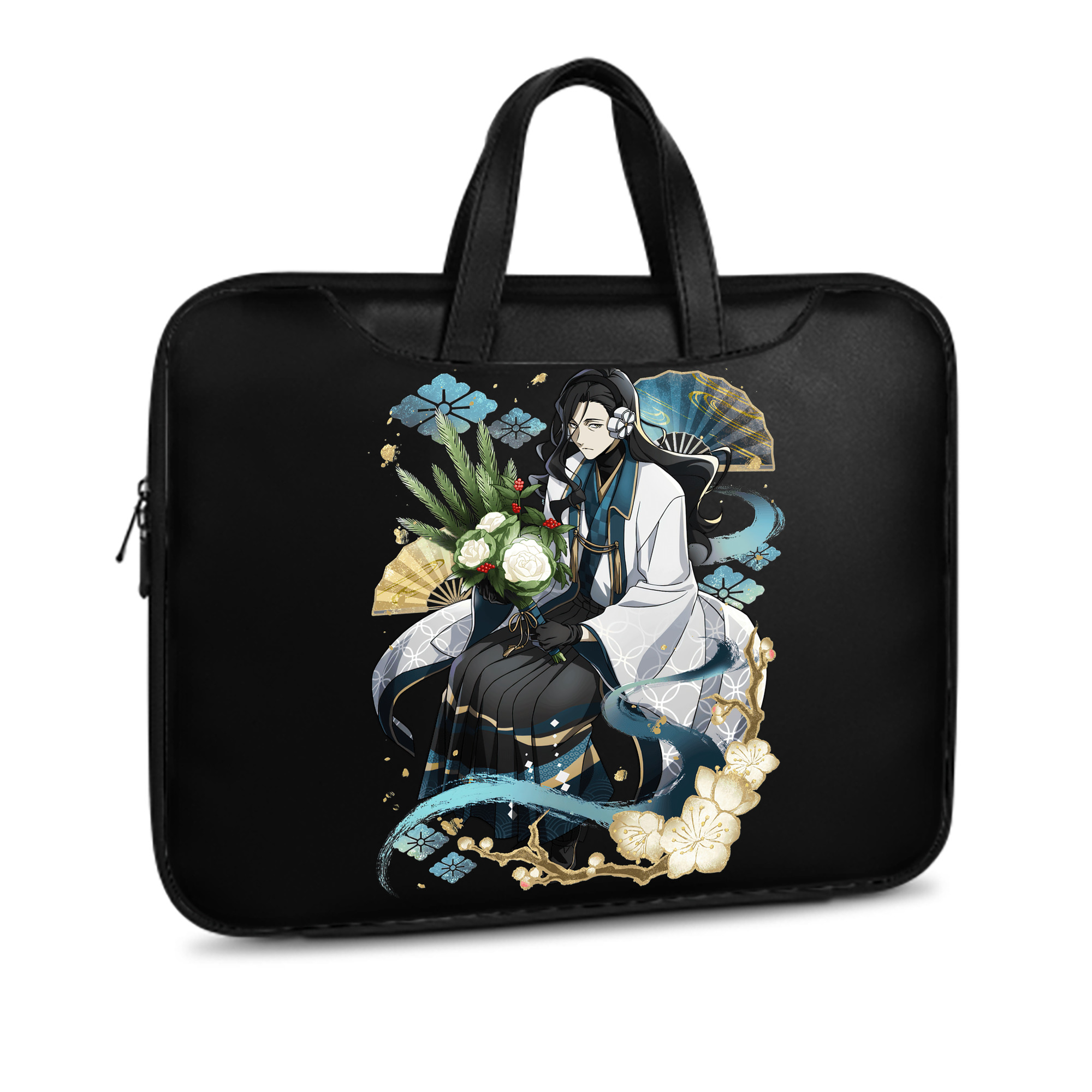 （画像用） 文豪ストレイドッグス Bungo Stray Dogs レザーラップトップバッグ　ノートパソコンケース