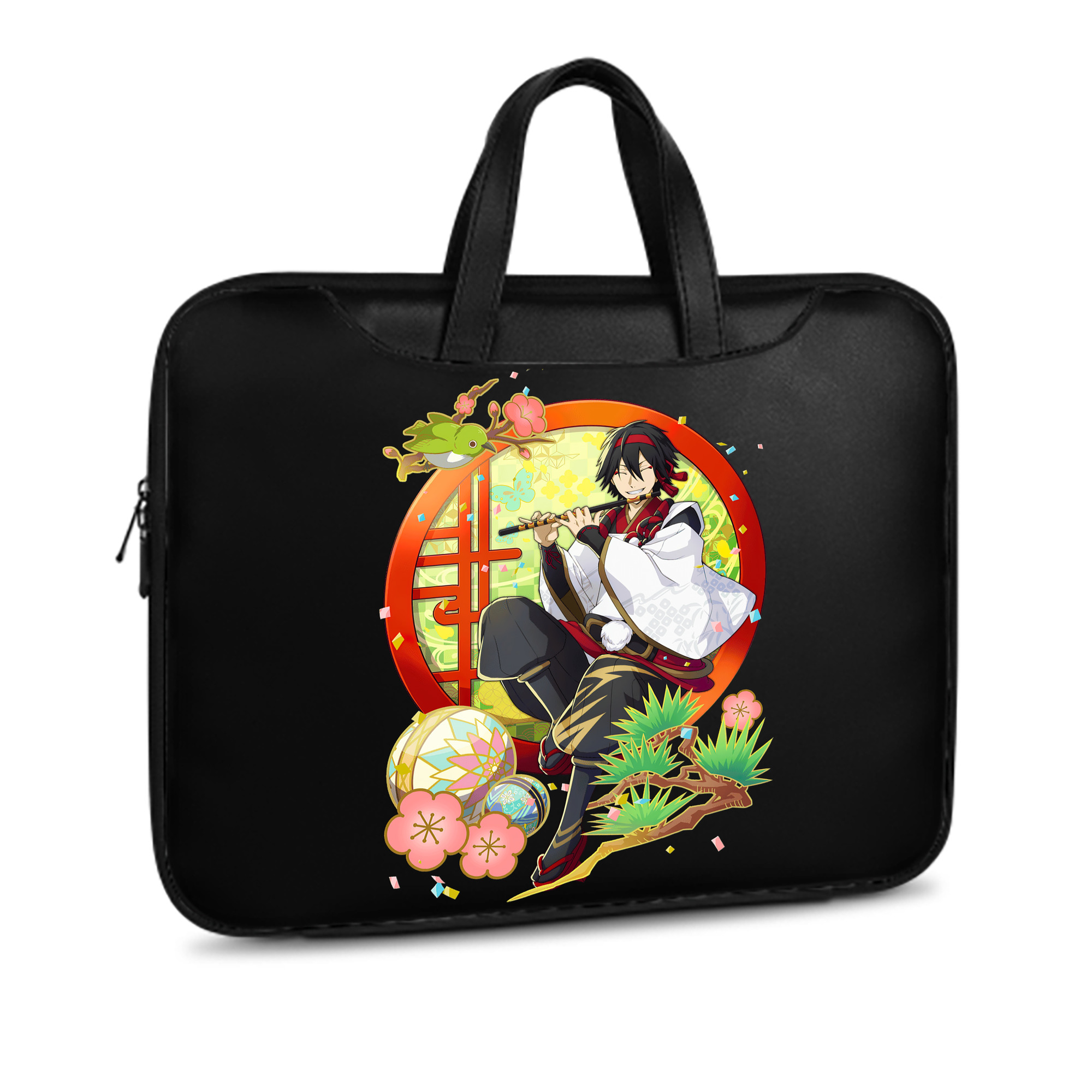 （画像用） 文豪ストレイドッグス Bungo Stray Dogs レザーラップトップバッグ　ノートパソコンケース