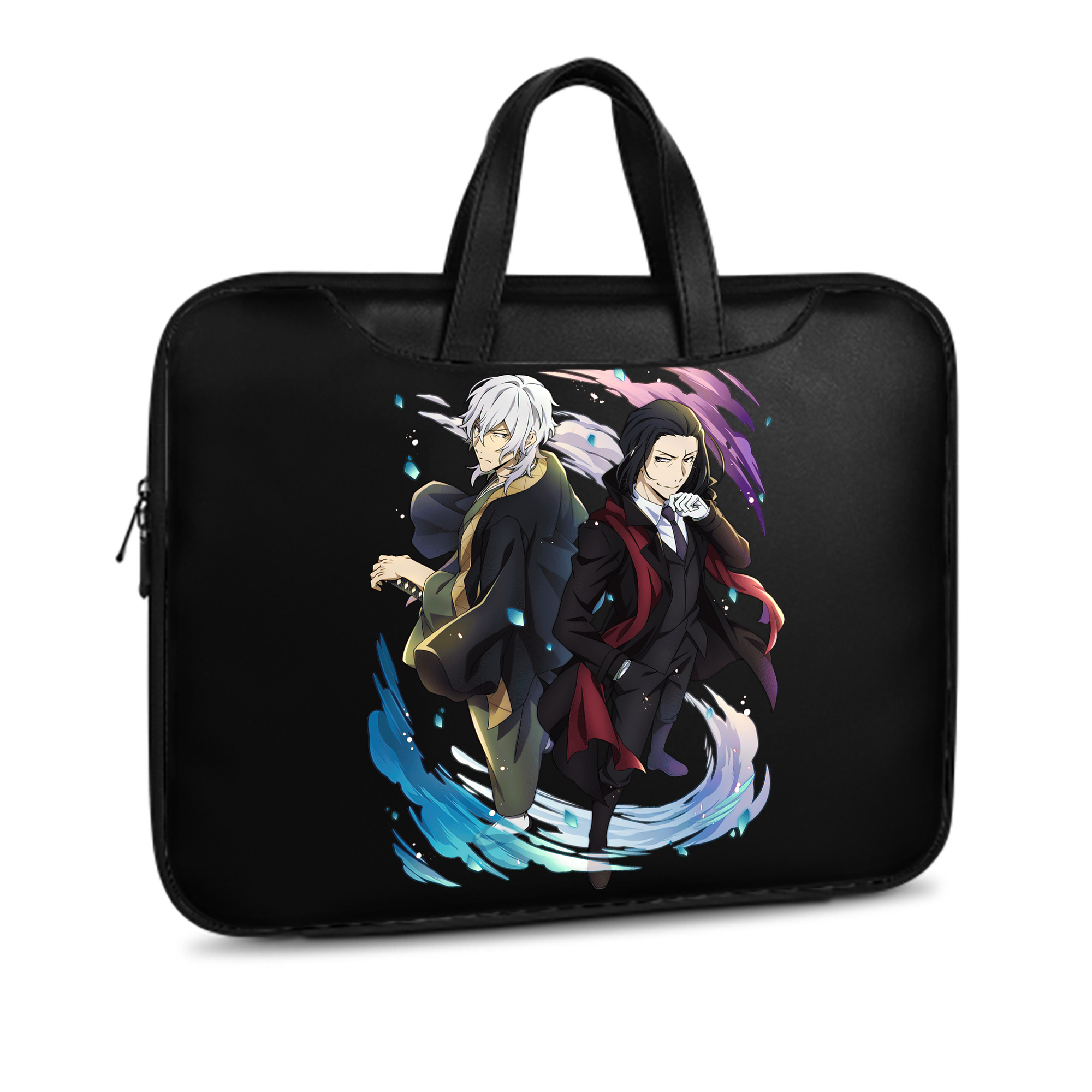 （画像用） 文豪ストレイドッグス Bungo Stray Dogs レザーラップトップバッグ　ノートパソコンケース