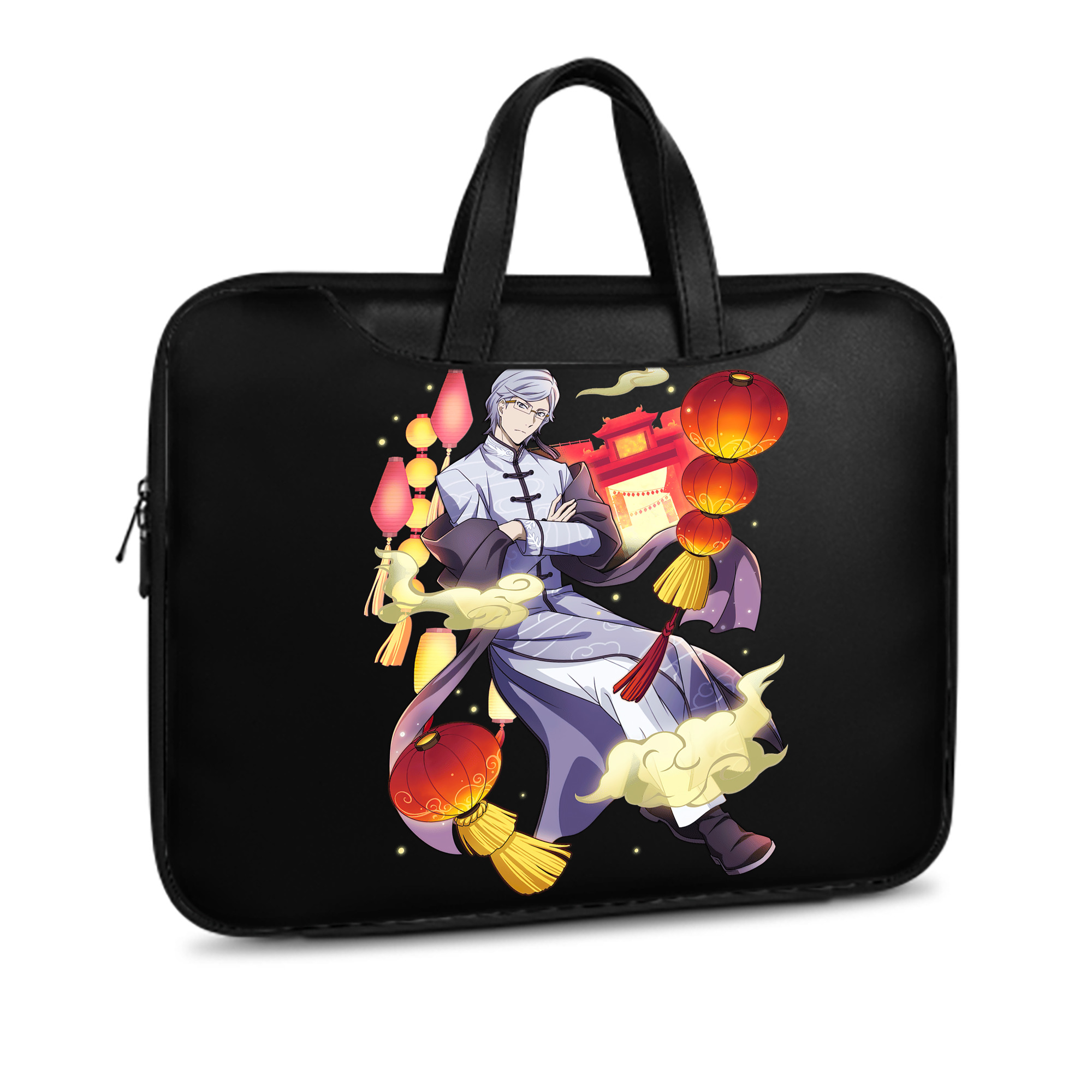 （画像用） 文豪ストレイドッグス Bungo Stray Dogs レザーラップトップバッグ　ノートパソコンケース