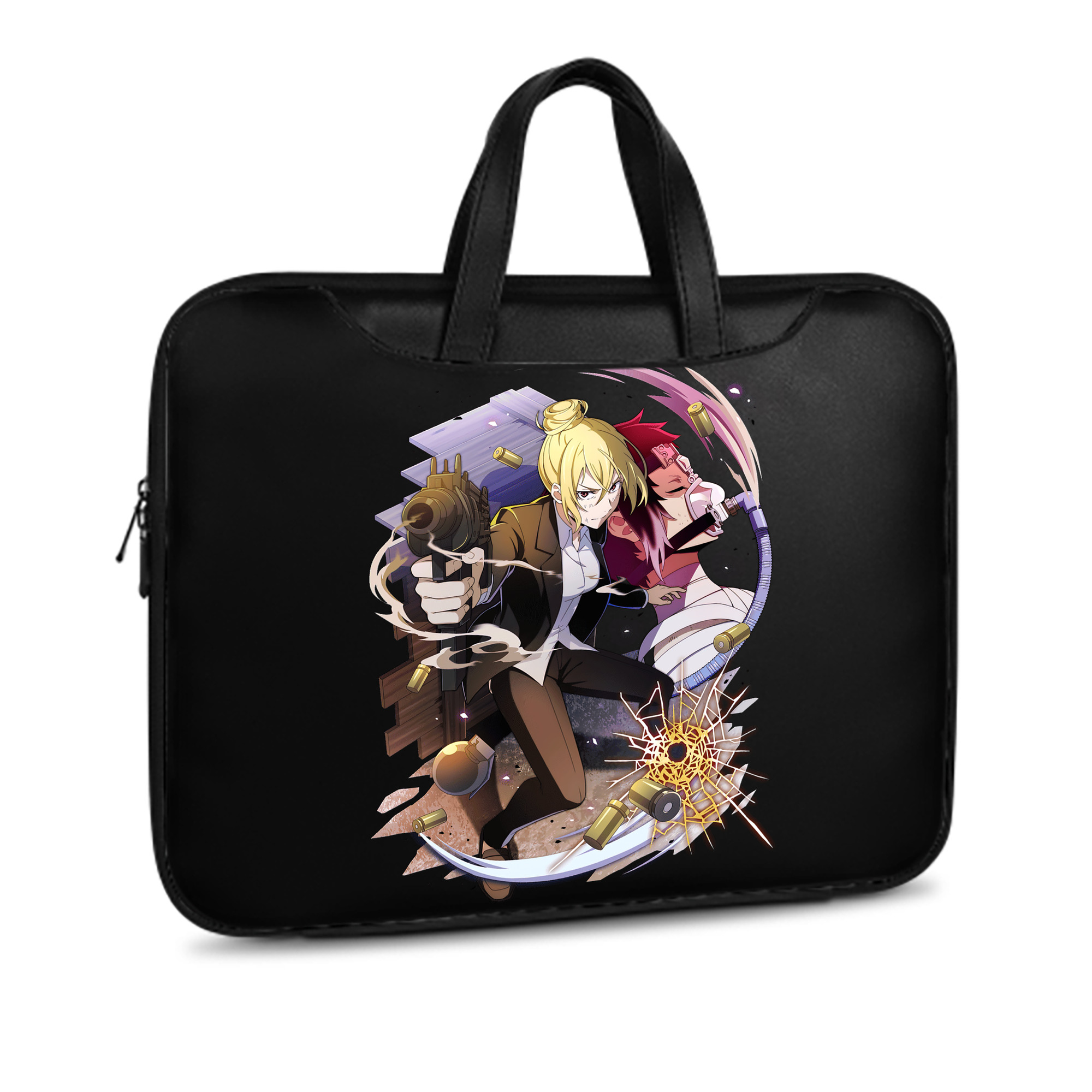 （画像用） 文豪ストレイドッグス Bungo Stray Dogs レザーラップトップバッグ　ノートパソコンケース
