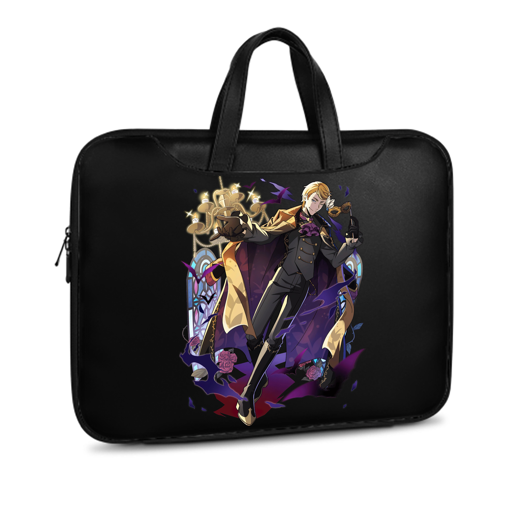 （画像用） 文豪ストレイドッグス Bungo Stray Dogs レザーラップトップバッグ　ノートパソコンケース