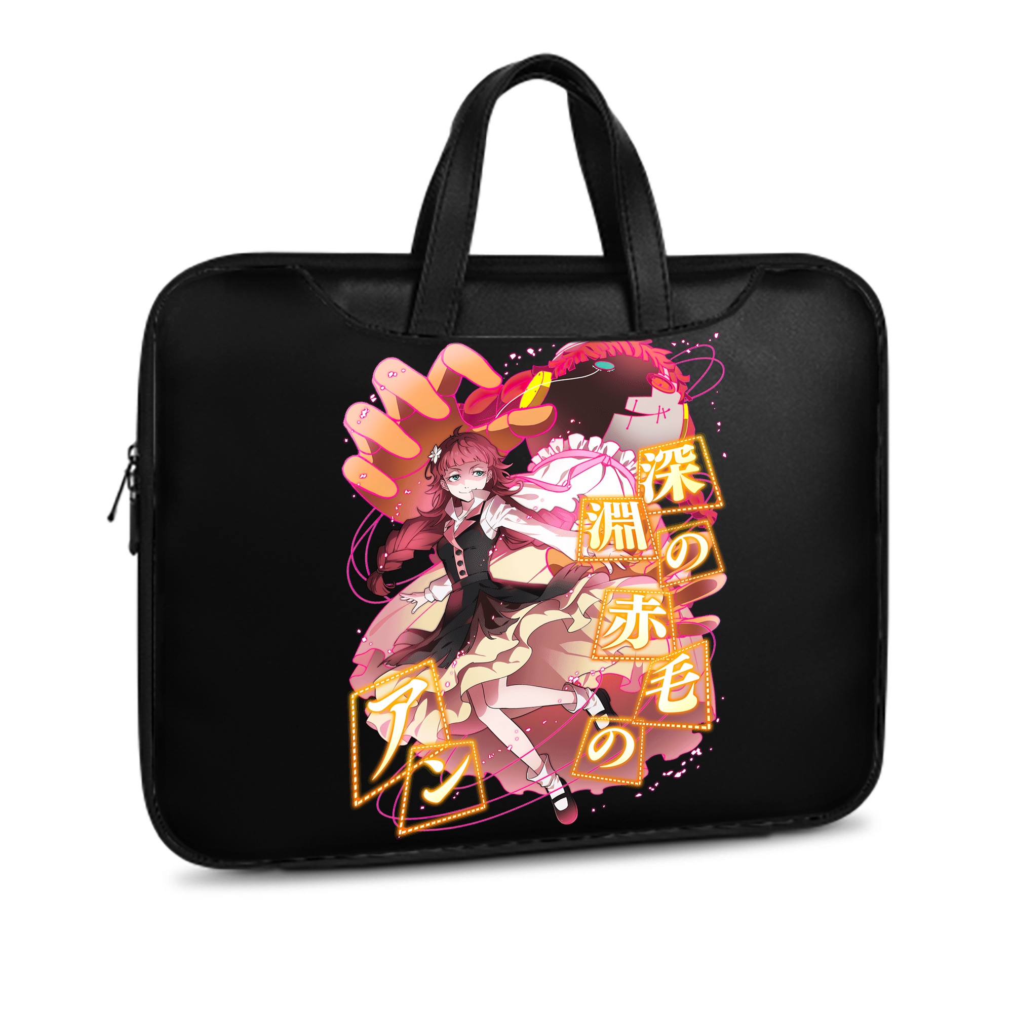 （画像用） 文豪ストレイドッグス Bungo Stray Dogs レザーラップトップバッグ　ノートパソコンケース
