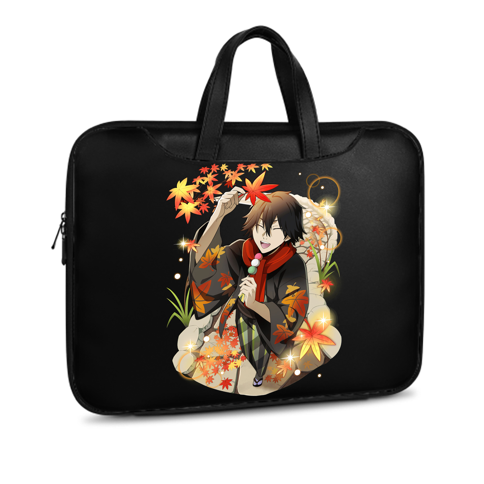 （画像用） 文豪ストレイドッグス Bungo Stray Dogs レザーラップトップバッグ　ノートパソコンケース