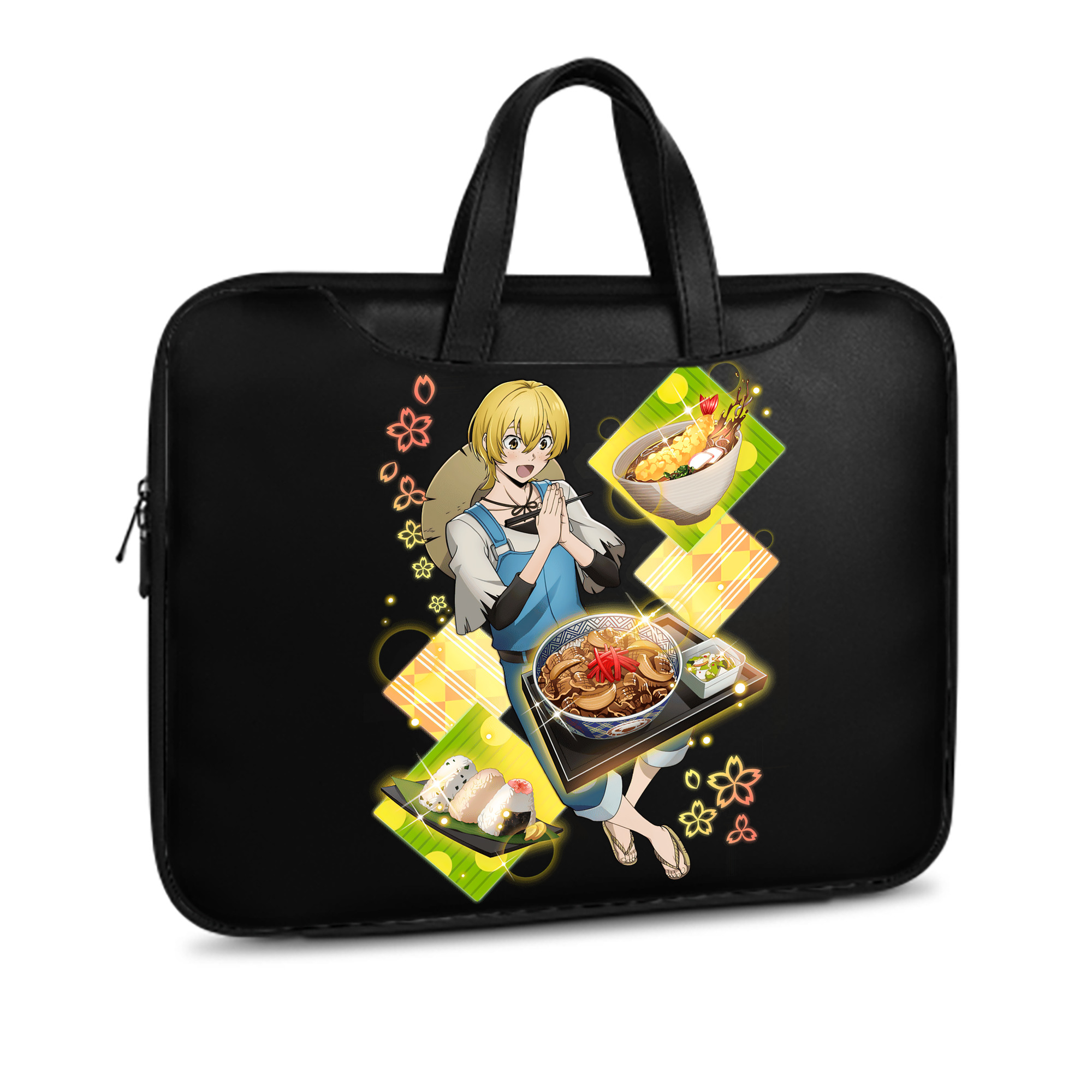 （画像用） 文豪ストレイドッグス Bungo Stray Dogs レザーラップトップバッグ　ノートパソコンケース