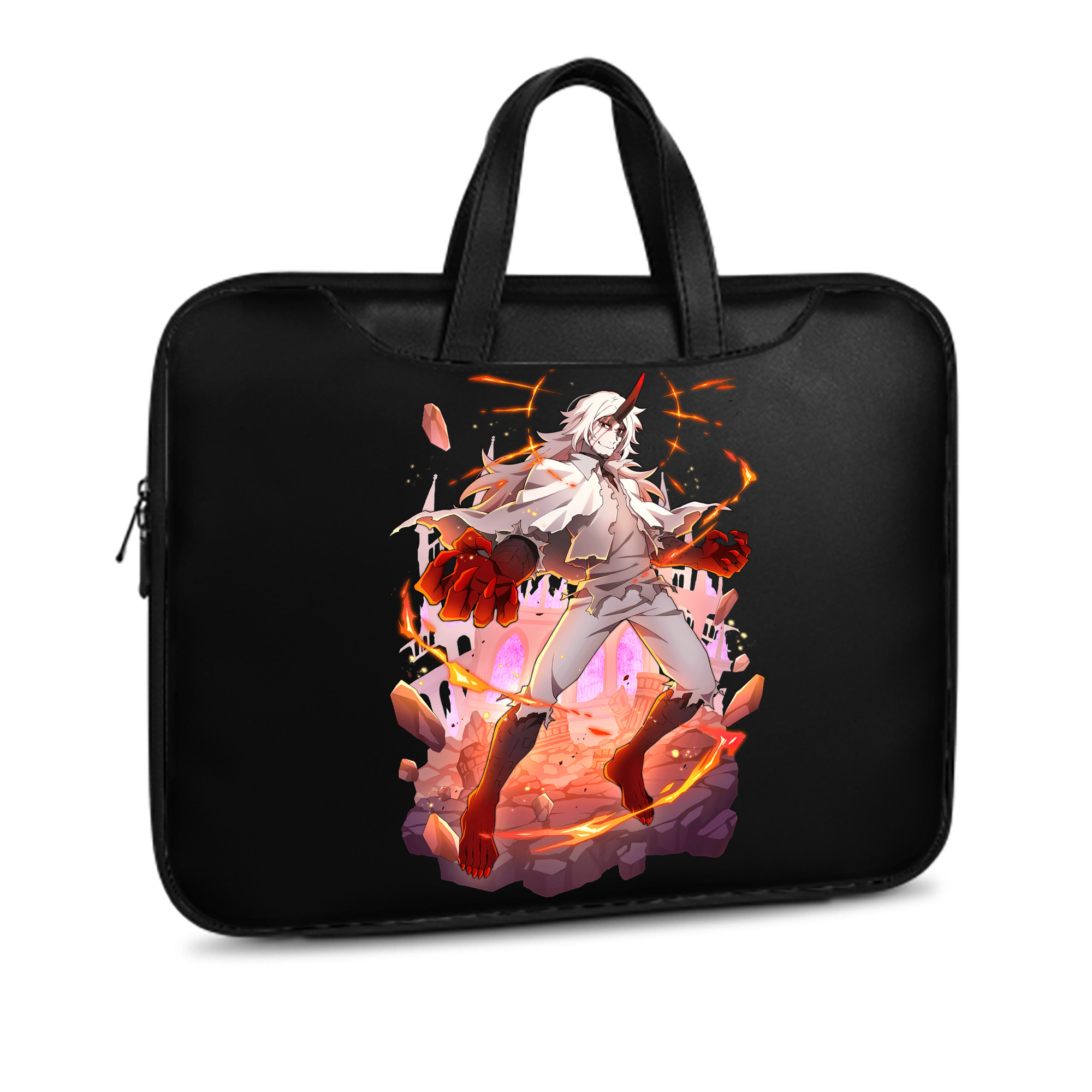 （画像用） 文豪ストレイドッグス Bungo Stray Dogs レザーラップトップバッグ　ノートパソコンケース