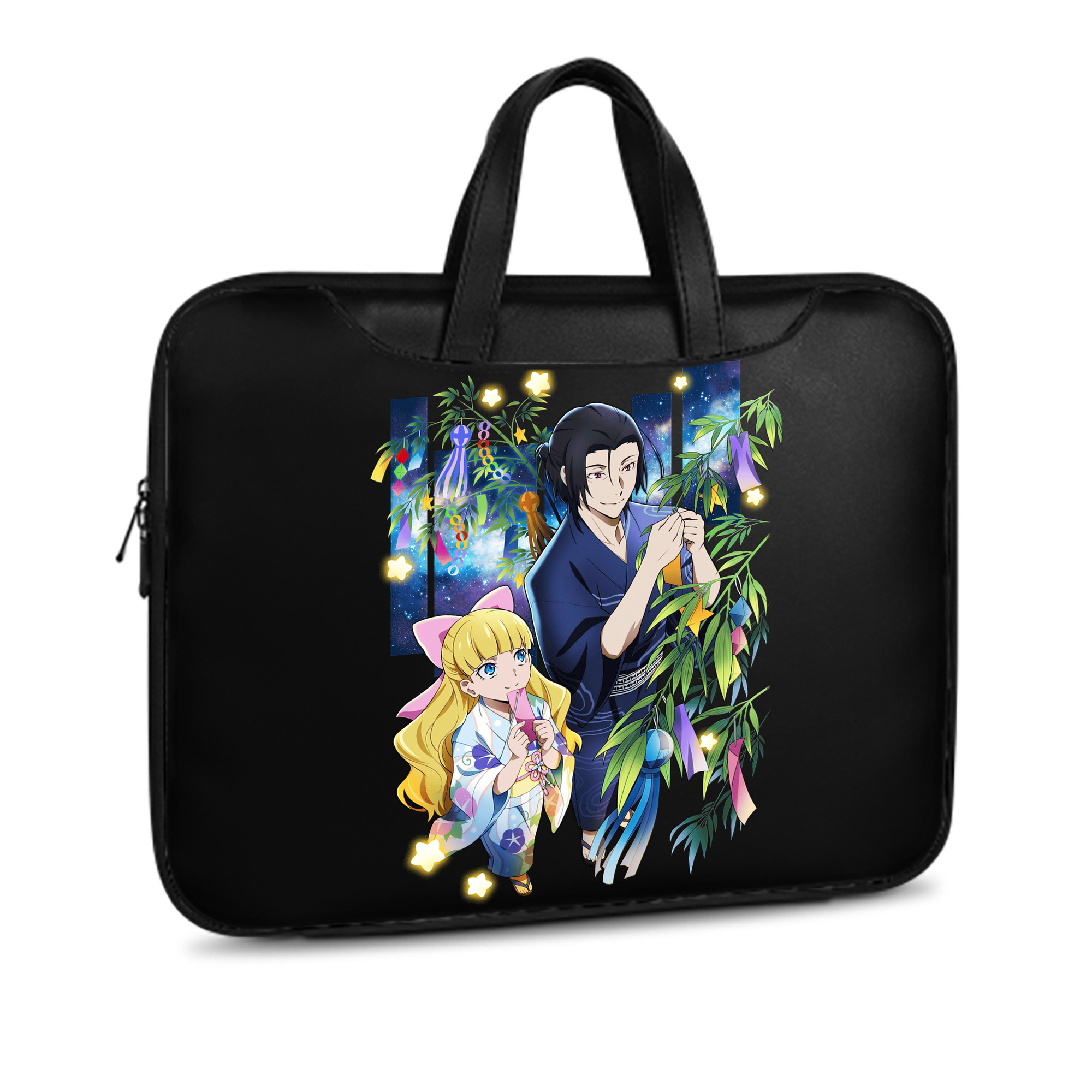 （画像用） 文豪ストレイドッグス Bungo Stray Dogs レザーラップトップバッグ　ノートパソコンケース