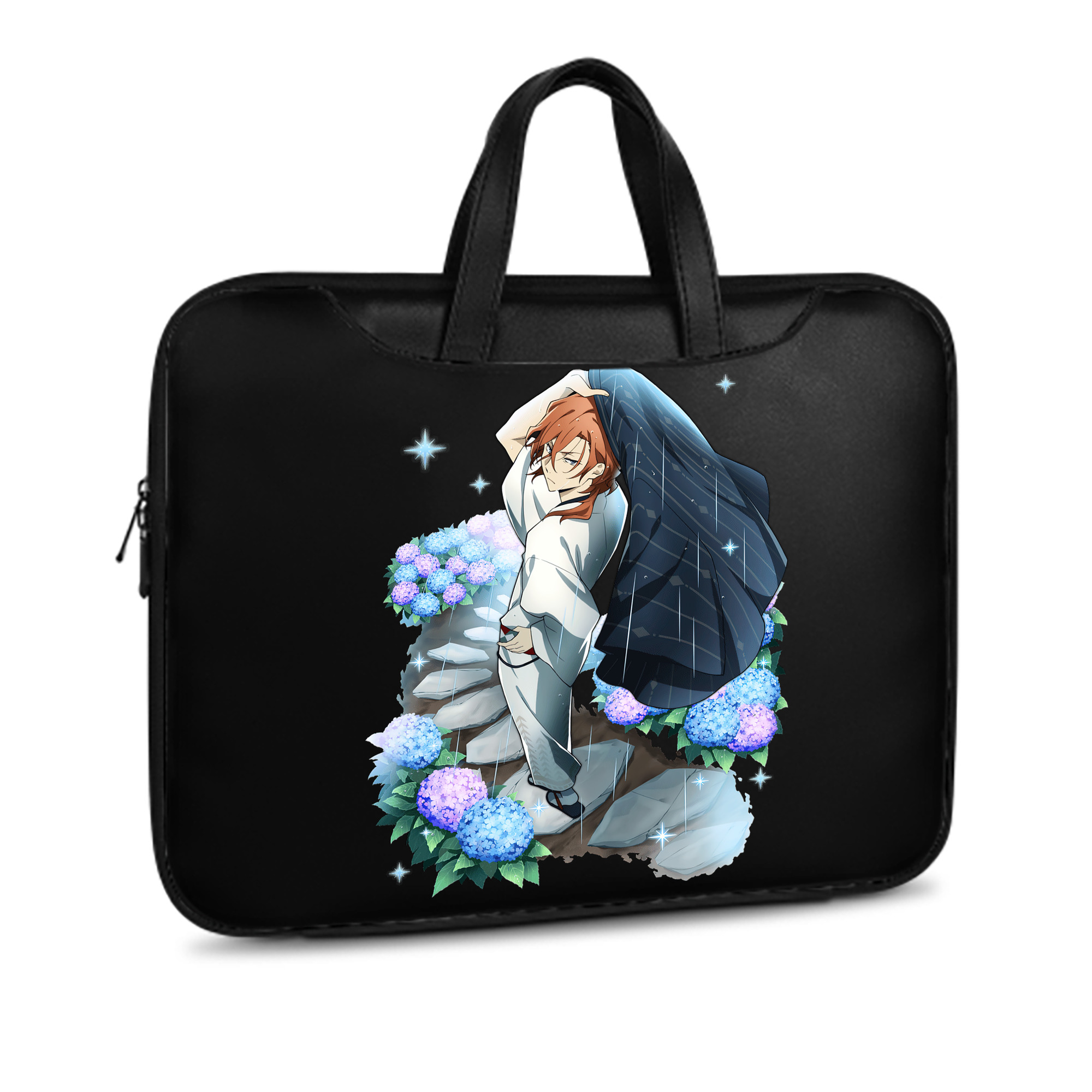 （画像用） 文豪ストレイドッグス Bungo Stray Dogs レザーラップトップバッグ　ノートパソコンケース