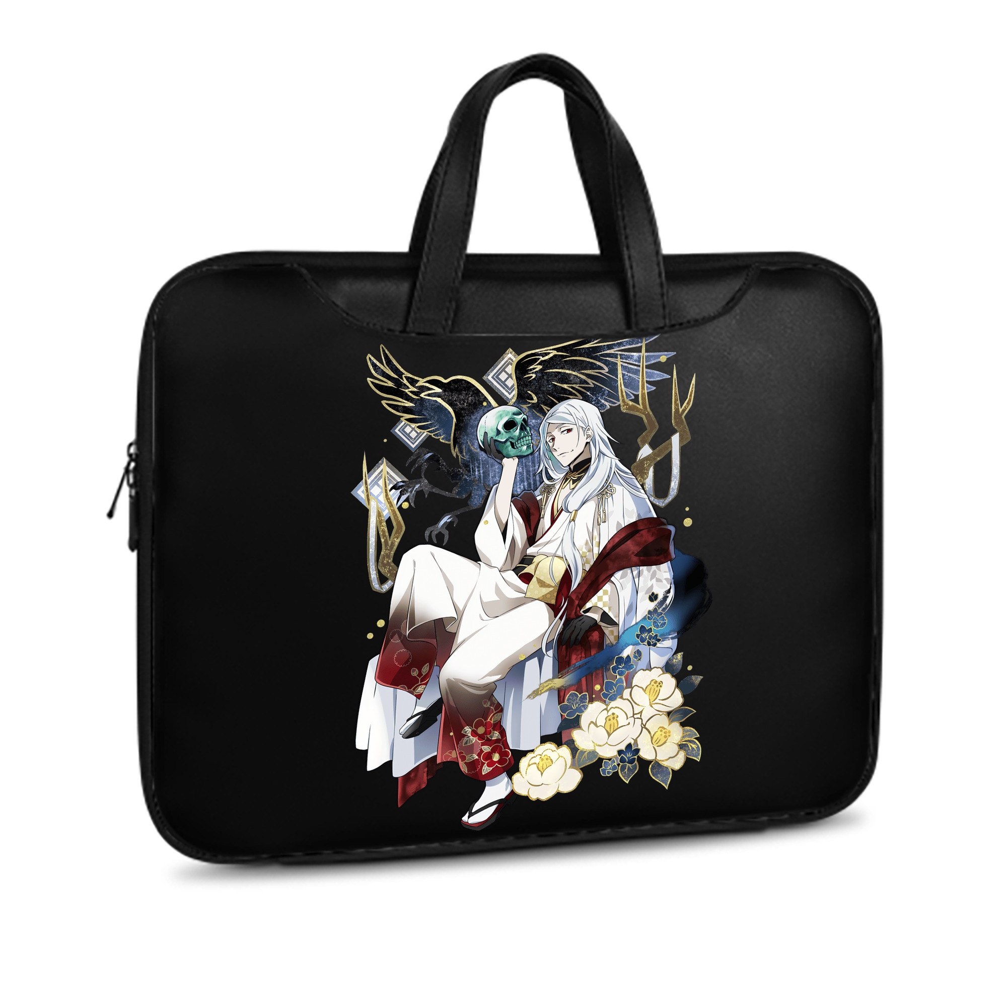 （画像用） 文豪ストレイドッグス Bungo Stray Dogs レザーラップトップバッグ　ノートパソコンケース