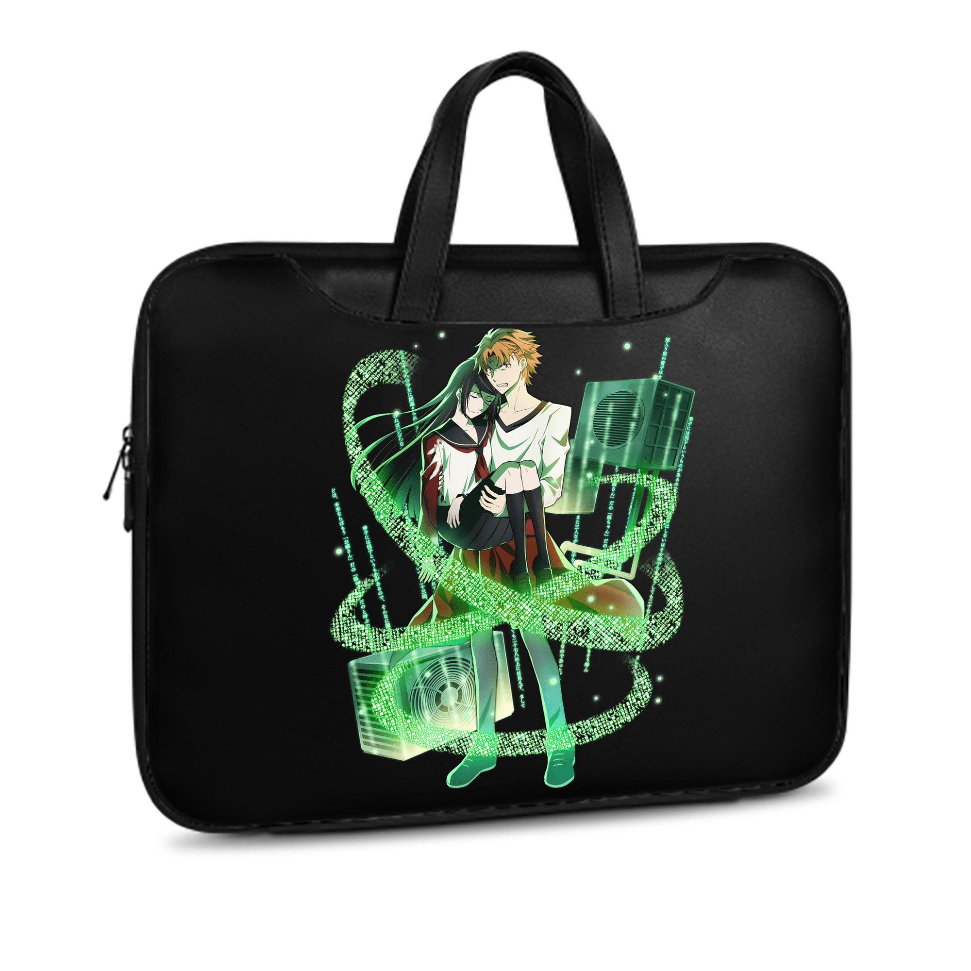 （画像用） 文豪ストレイドッグス Bungo Stray Dogs レザーラップトップバッグ　ノートパソコンケース
