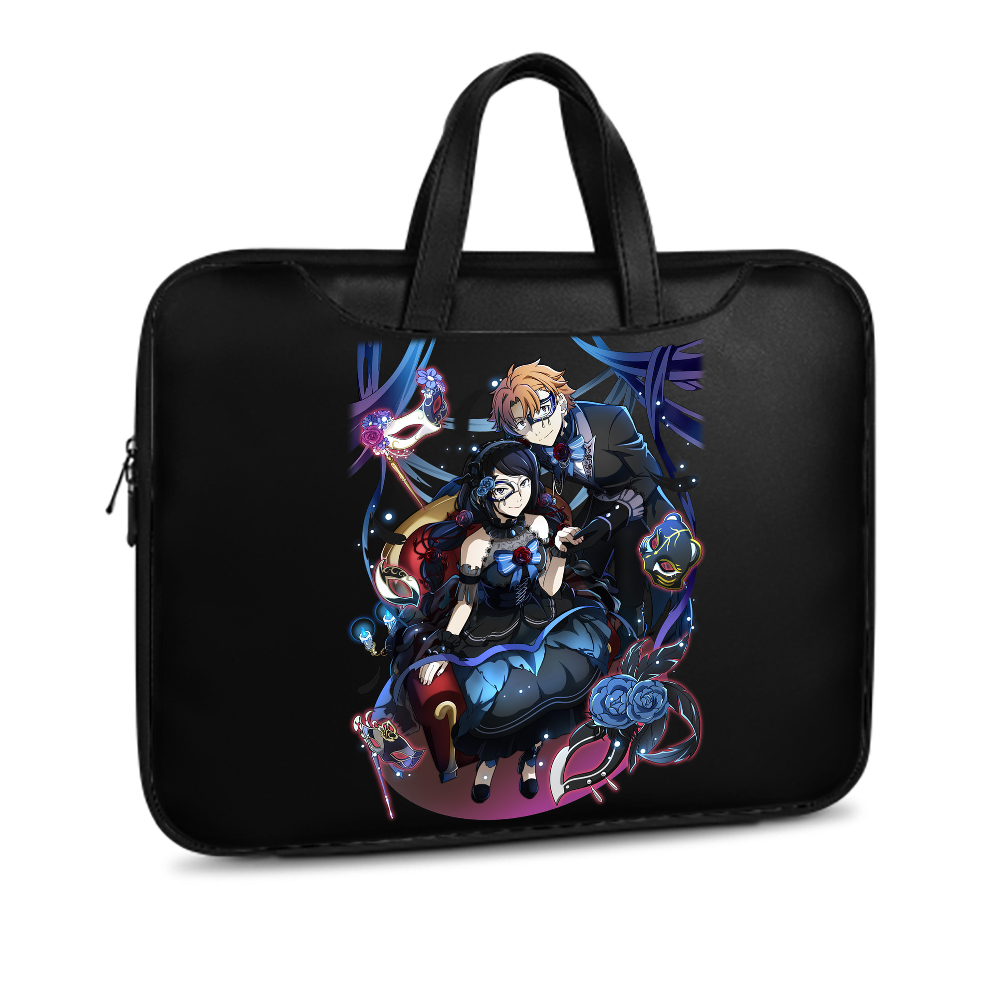 （画像用） 文豪ストレイドッグス Bungo Stray Dogs レザーラップトップバッグ　ノートパソコンケース