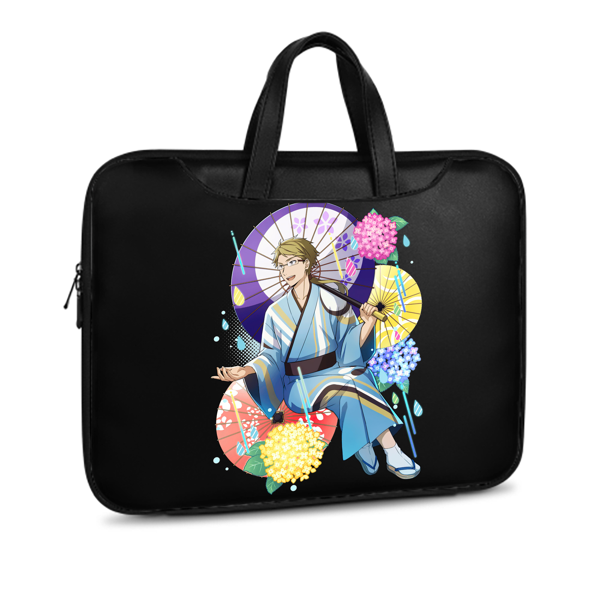 （画像用） 文豪ストレイドッグス Bungo Stray Dogs レザーラップトップバッグ　ノートパソコンケース