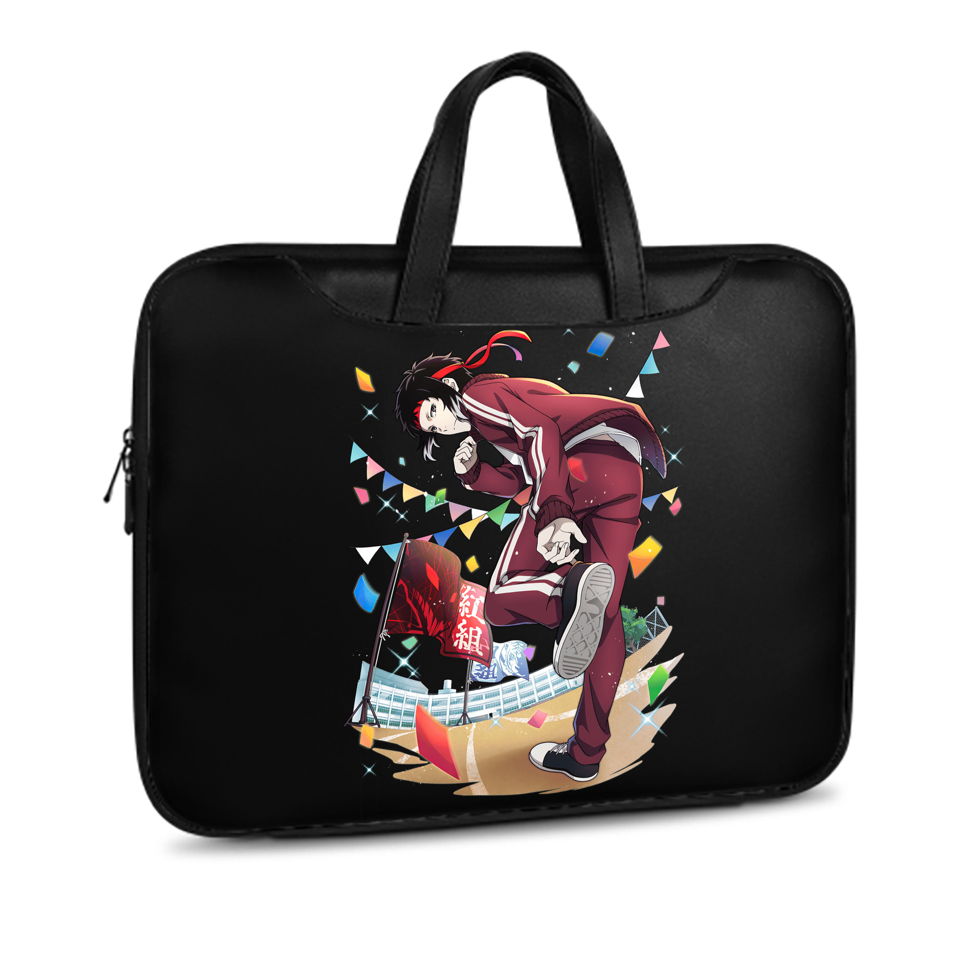 （画像用） 文豪ストレイドッグス Bungo Stray Dogs レザーラップトップバッグ　ノートパソコンケース