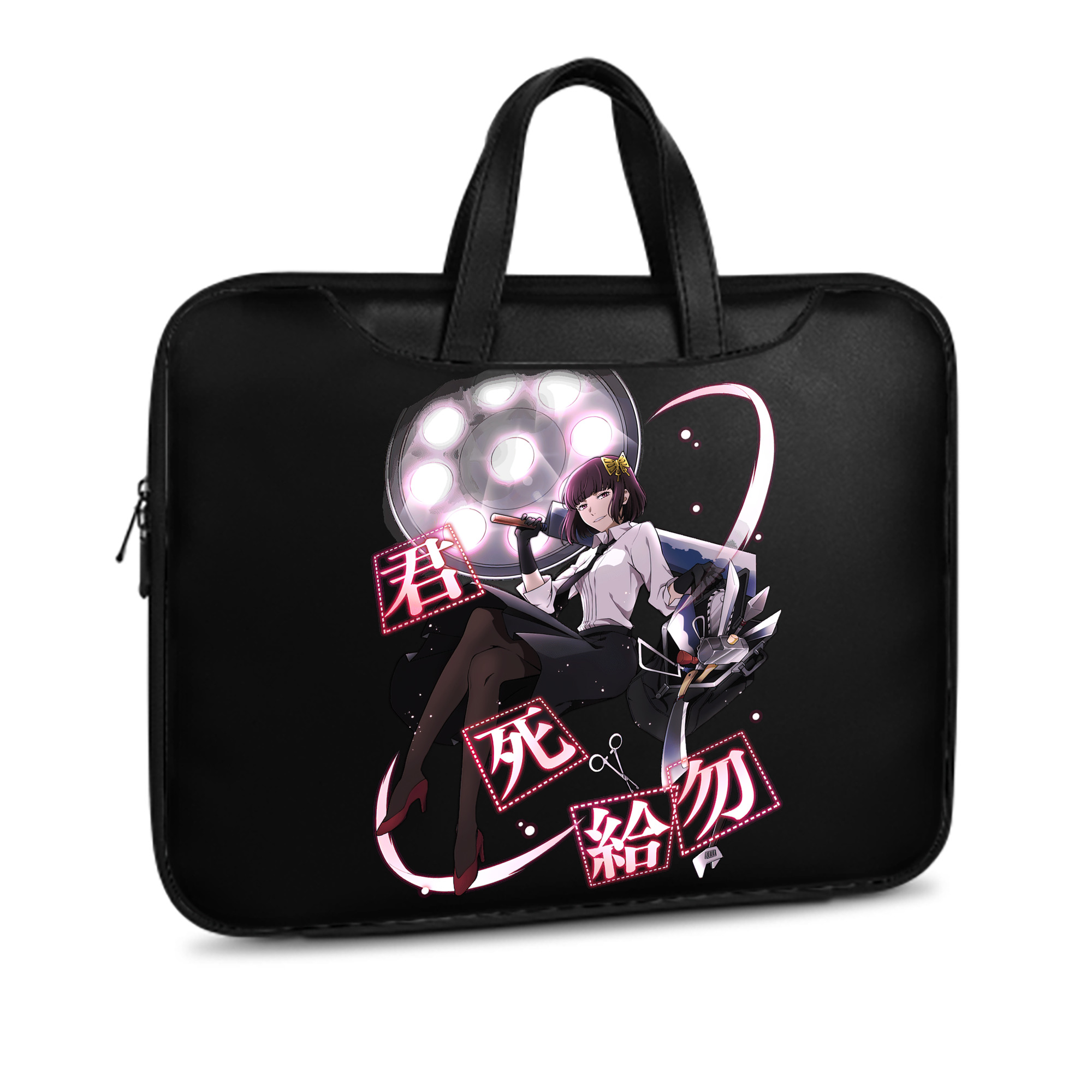 （画像用） 文豪ストレイドッグス Bungo Stray Dogs レザーラップトップバッグ　ノートパソコンケース