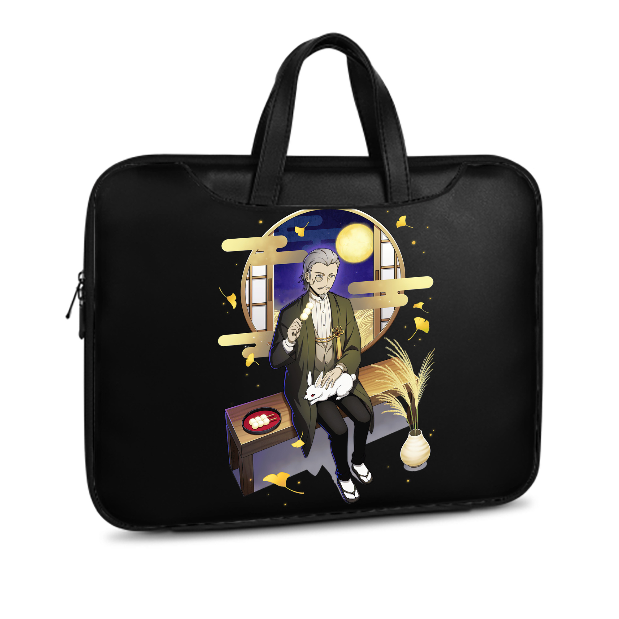 （画像用） 文豪ストレイドッグス Bungo Stray Dogs レザーラップトップバッグ　ノートパソコンケース