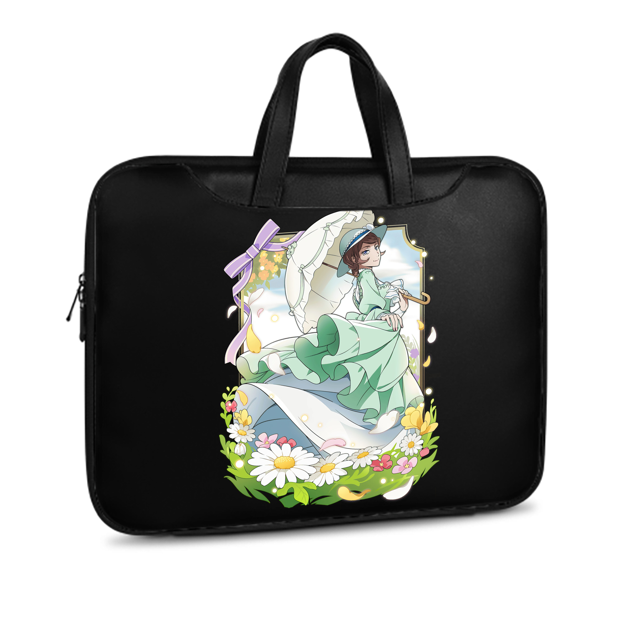 （画像用） 文豪ストレイドッグス Bungo Stray Dogs レザーラップトップバッグ　ノートパソコンケース