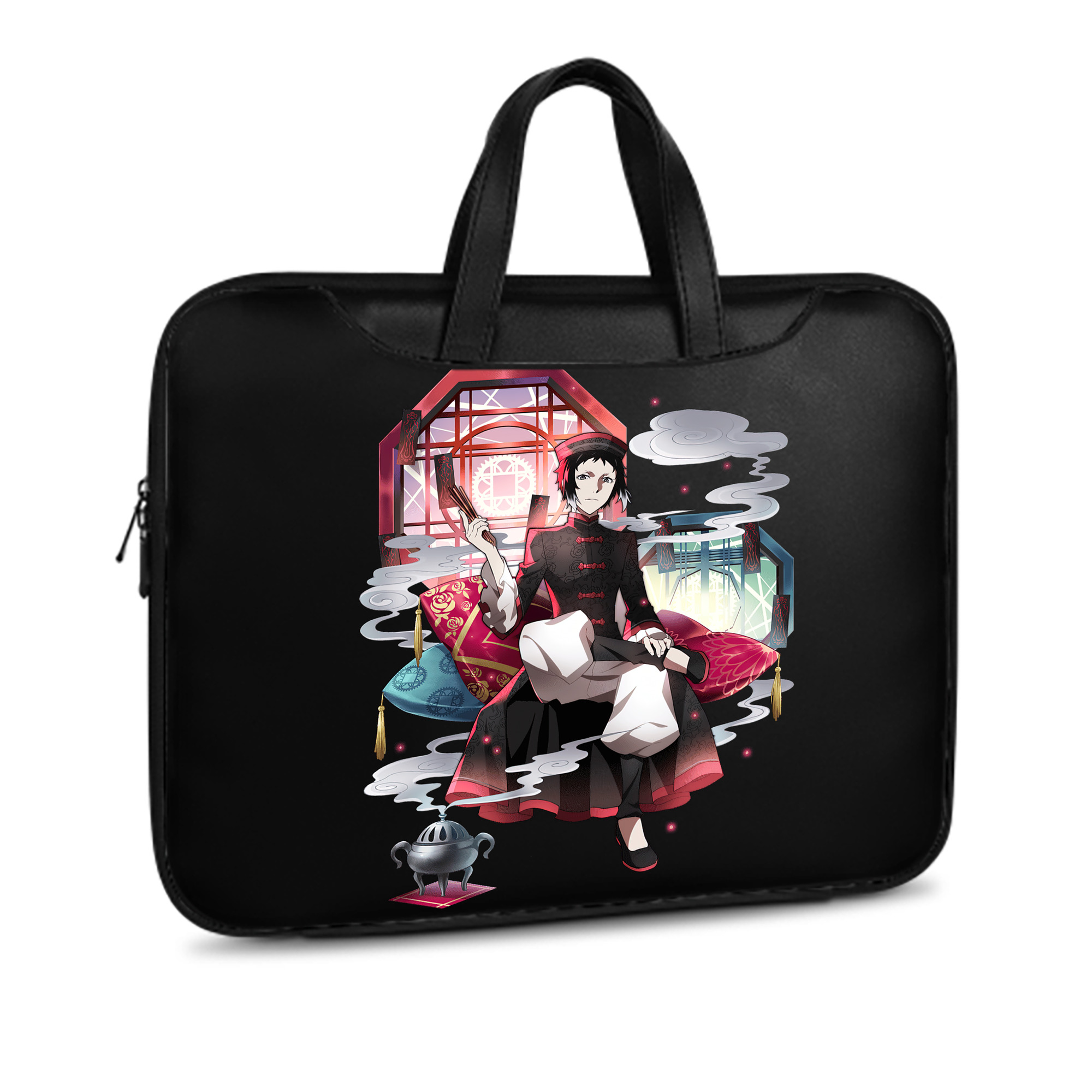 （画像用） 文豪ストレイドッグス Bungo Stray Dogs レザーラップトップバッグ　ノートパソコンケース