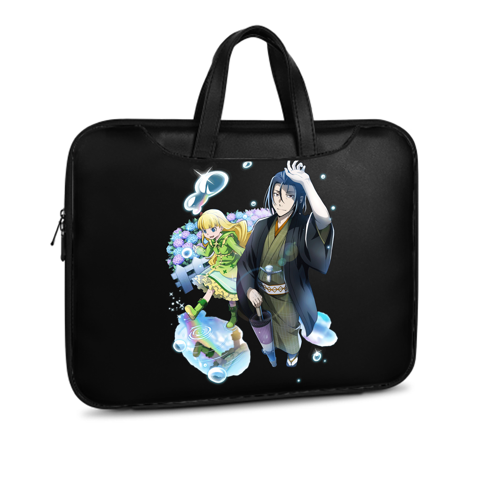 （画像用） 文豪ストレイドッグス Bungo Stray Dogs レザーラップトップバッグ　ノートパソコンケース