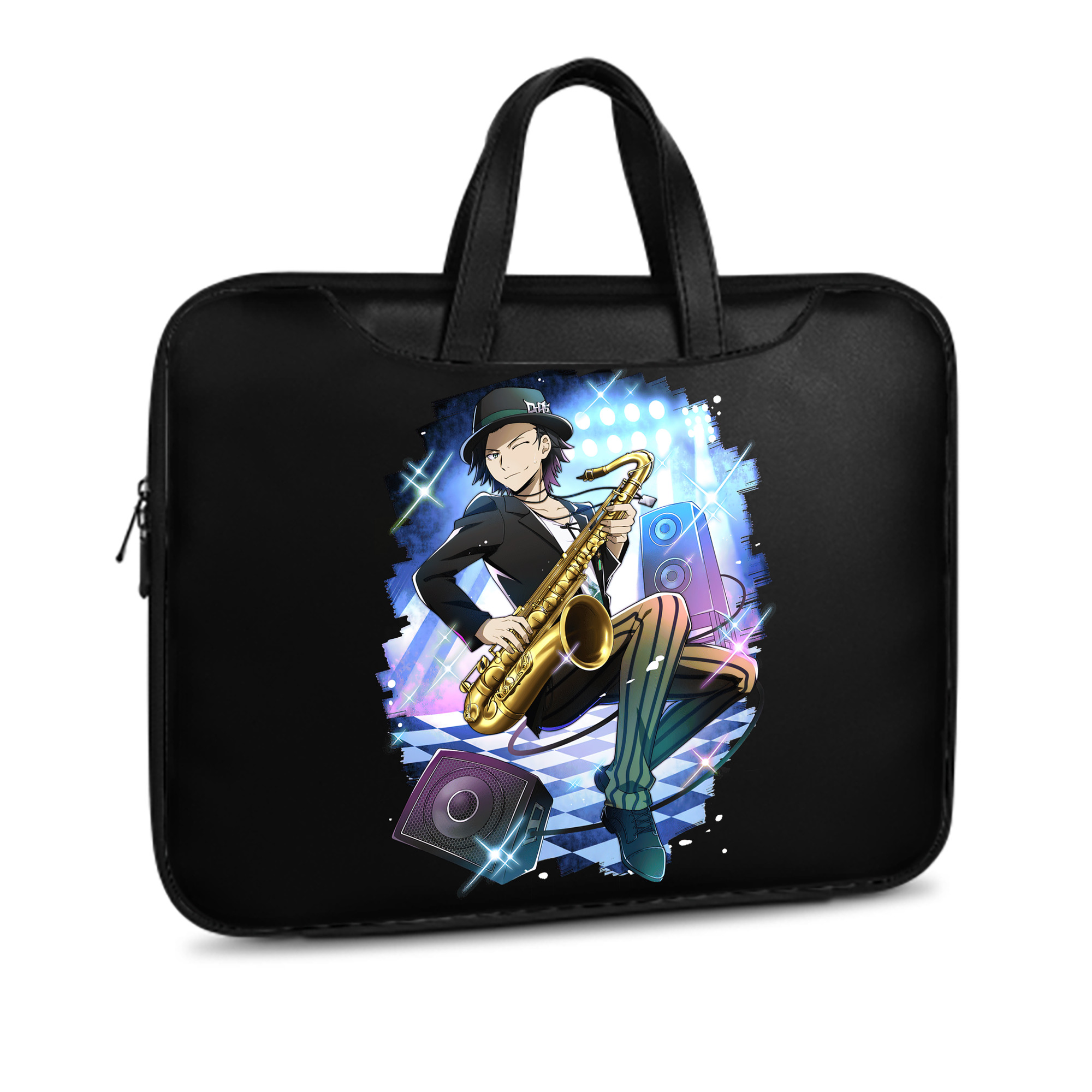（画像用） 文豪ストレイドッグス Bungo Stray Dogs レザーラップトップバッグ　ノートパソコンケース