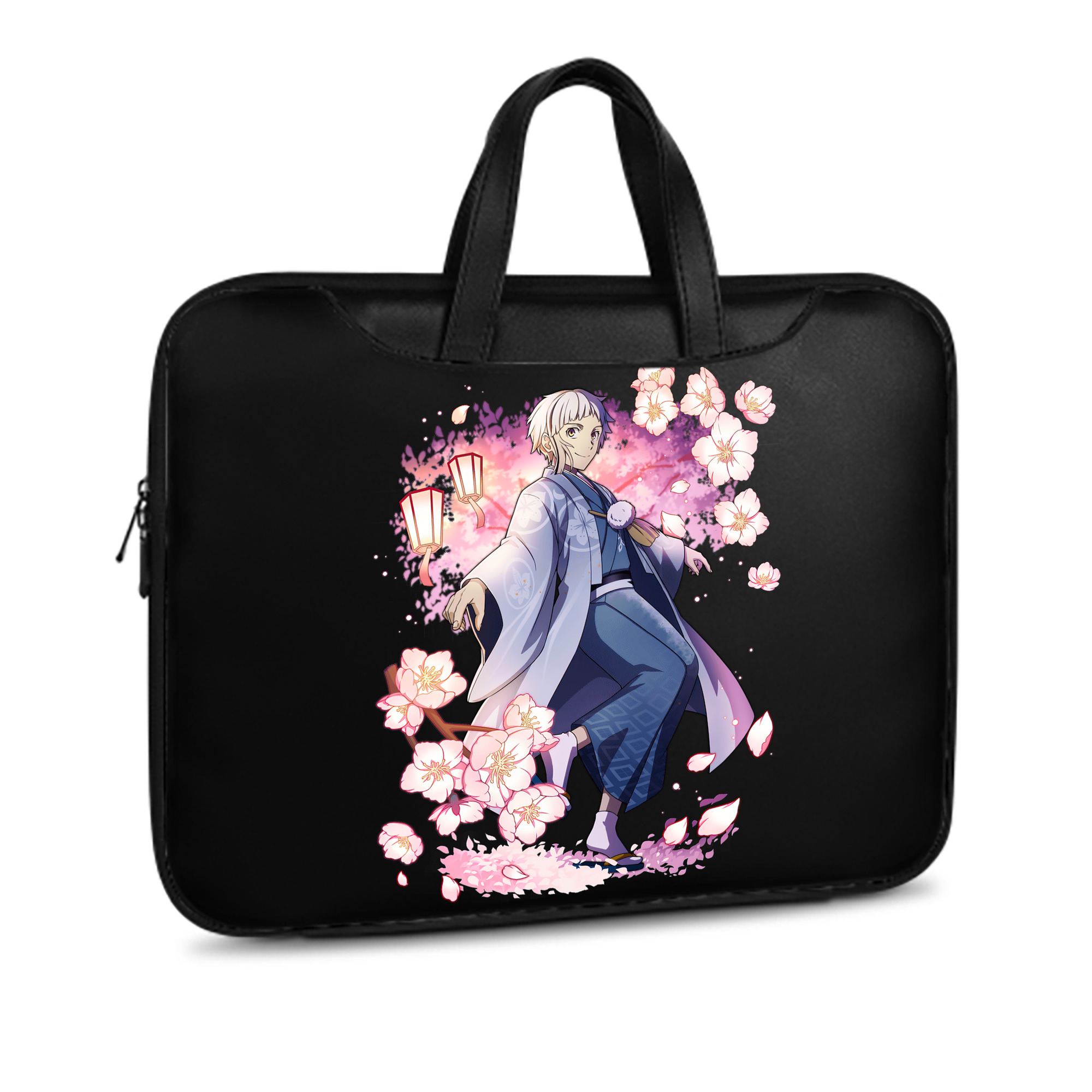 （画像用） 文豪ストレイドッグス Bungo Stray Dogs レザーラップトップバッグ　ノートパソコンケース
