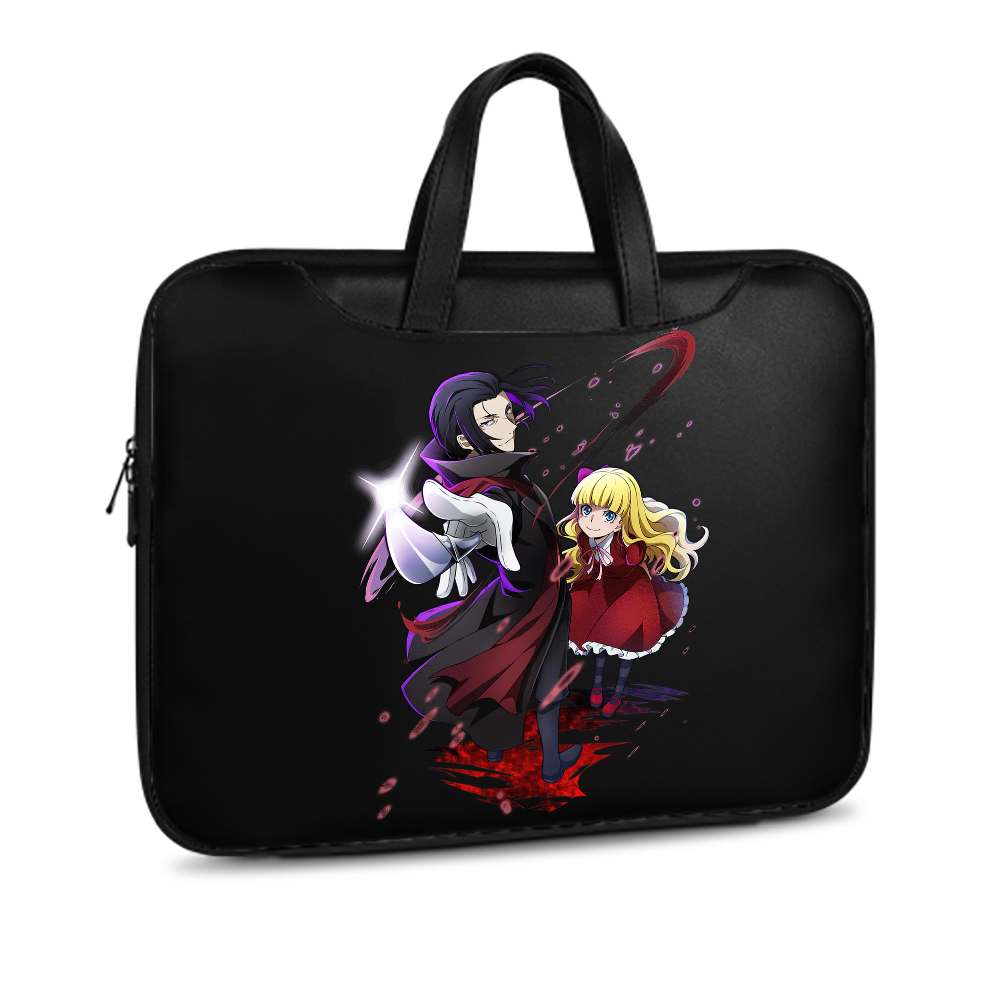 （画像用） 文豪ストレイドッグス Bungo Stray Dogs レザーラップトップバッグ　ノートパソコンケース