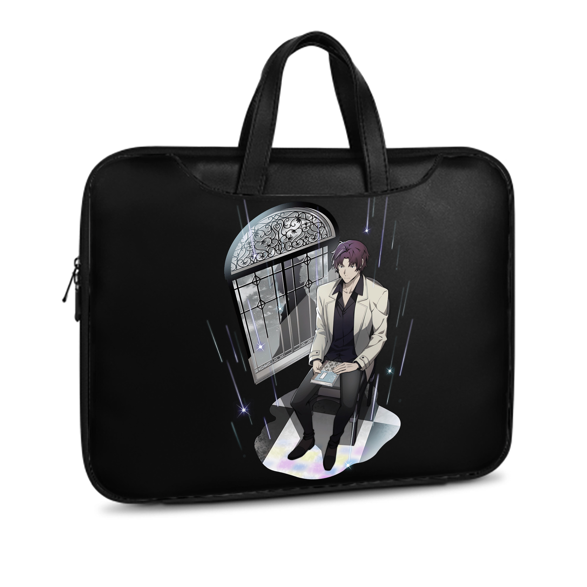 （画像用） 文豪ストレイドッグス Bungo Stray Dogs レザーラップトップバッグ　ノートパソコンケース