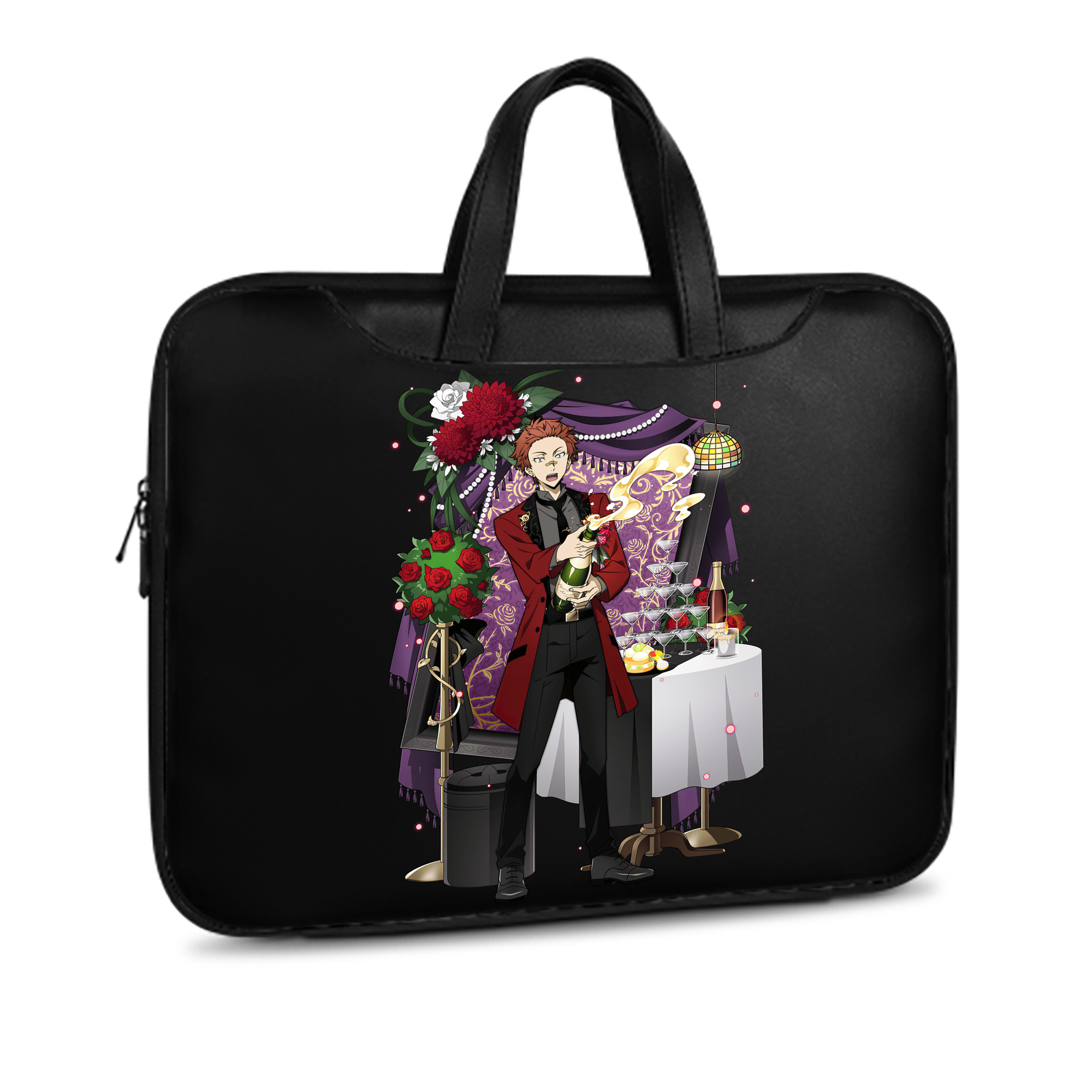（画像用） 文豪ストレイドッグス Bungo Stray Dogs レザーラップトップバッグ　ノートパソコンケース