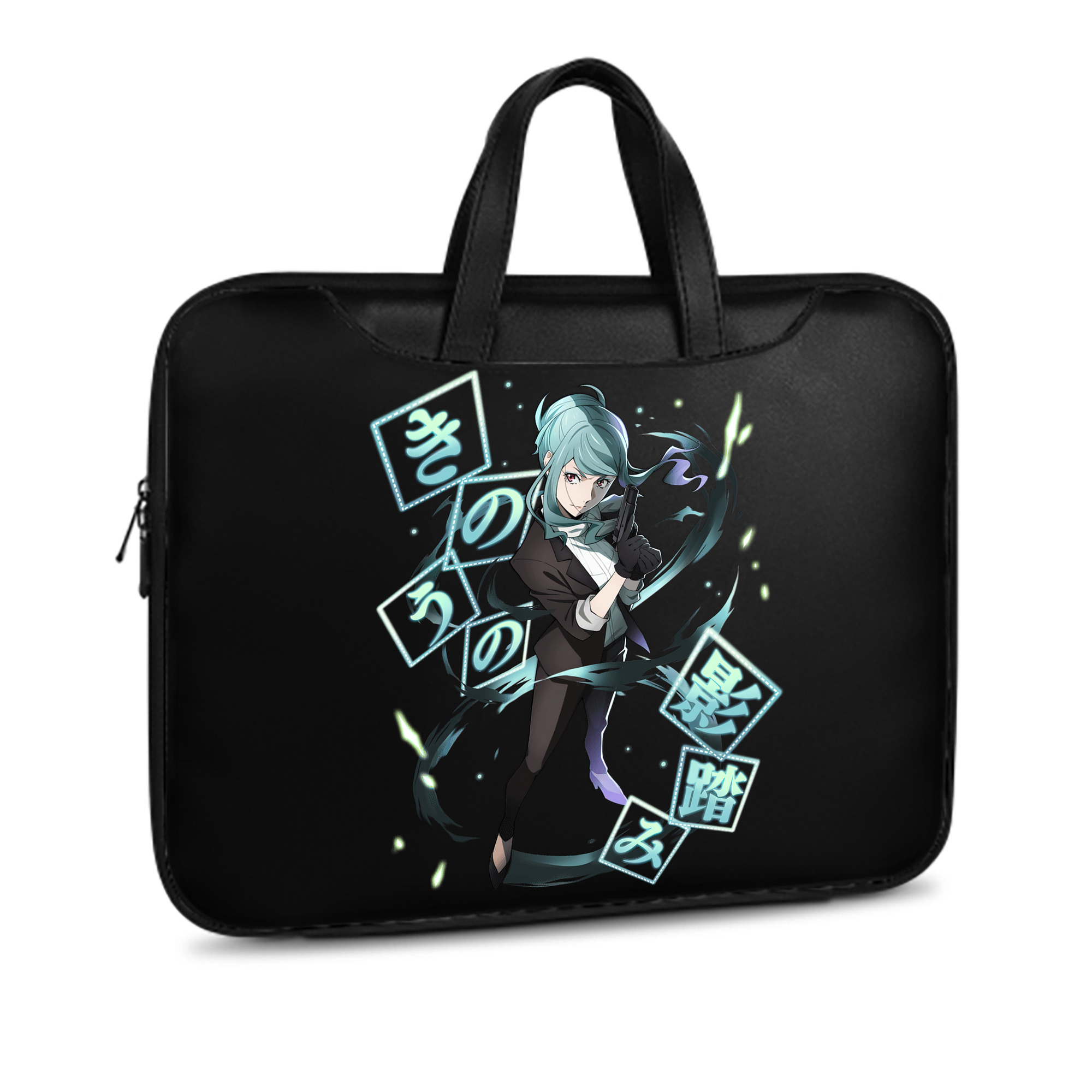 （画像用） 文豪ストレイドッグス Bungo Stray Dogs レザーラップトップバッグ　ノートパソコンケース