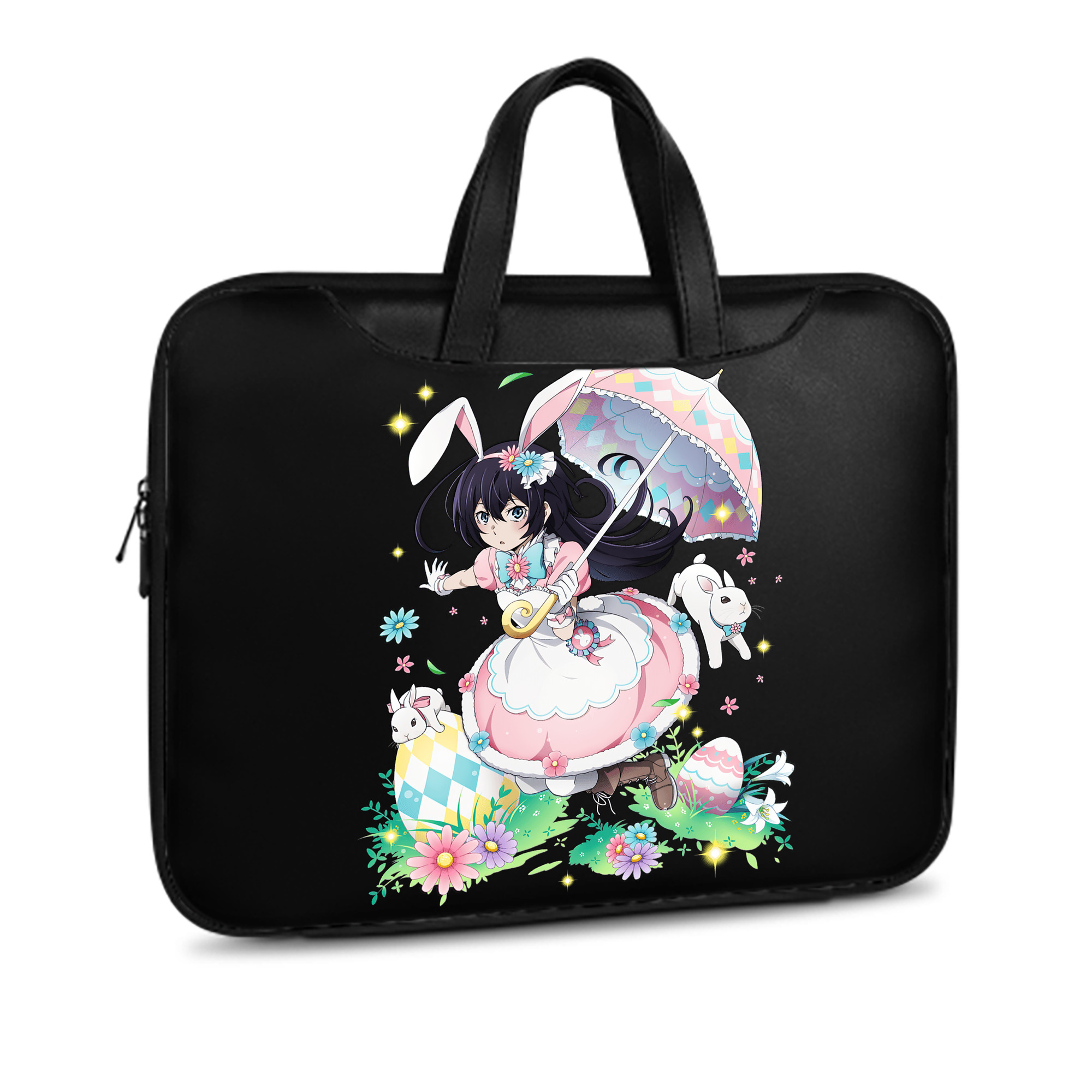 （画像用） 文豪ストレイドッグス Bungo Stray Dogs レザーラップトップバッグ　ノートパソコンケース