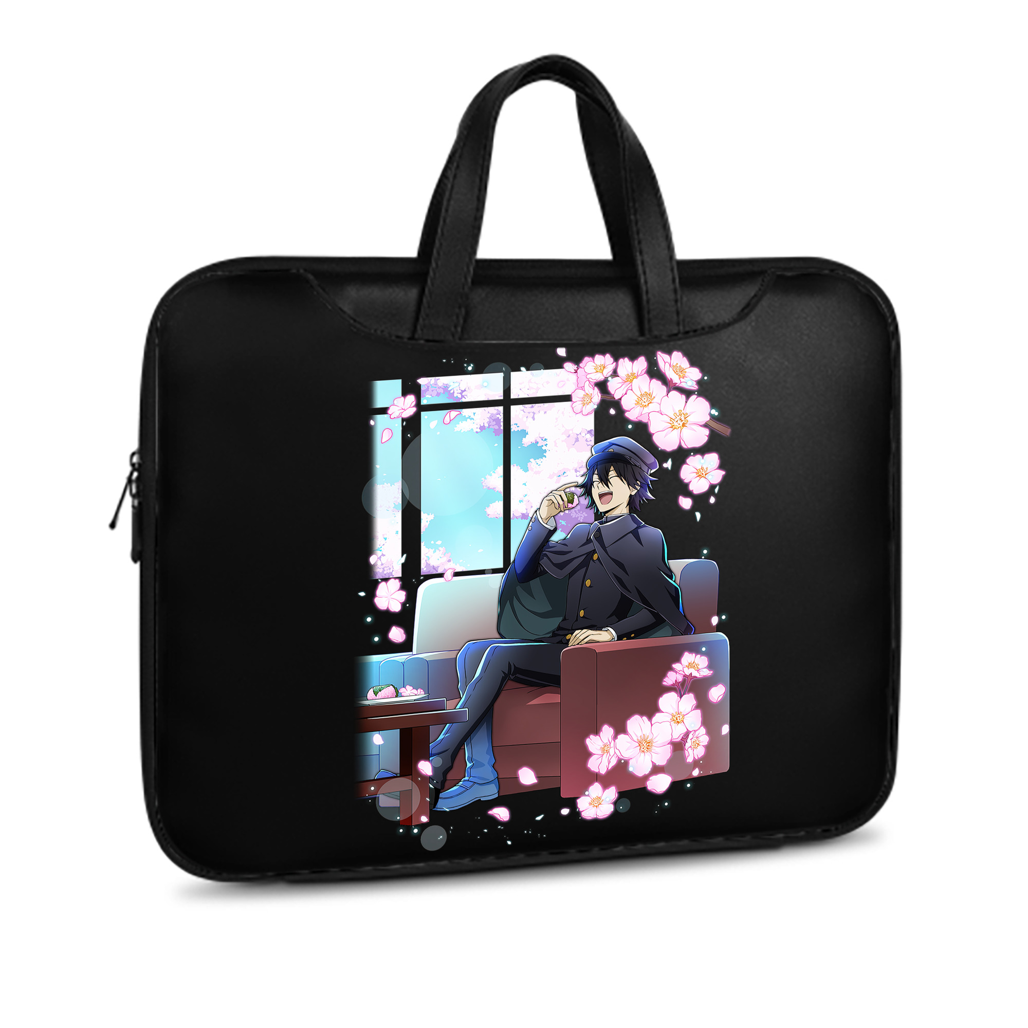 （画像用） 文豪ストレイドッグス Bungo Stray Dogs レザーラップトップバッグ　ノートパソコンケース