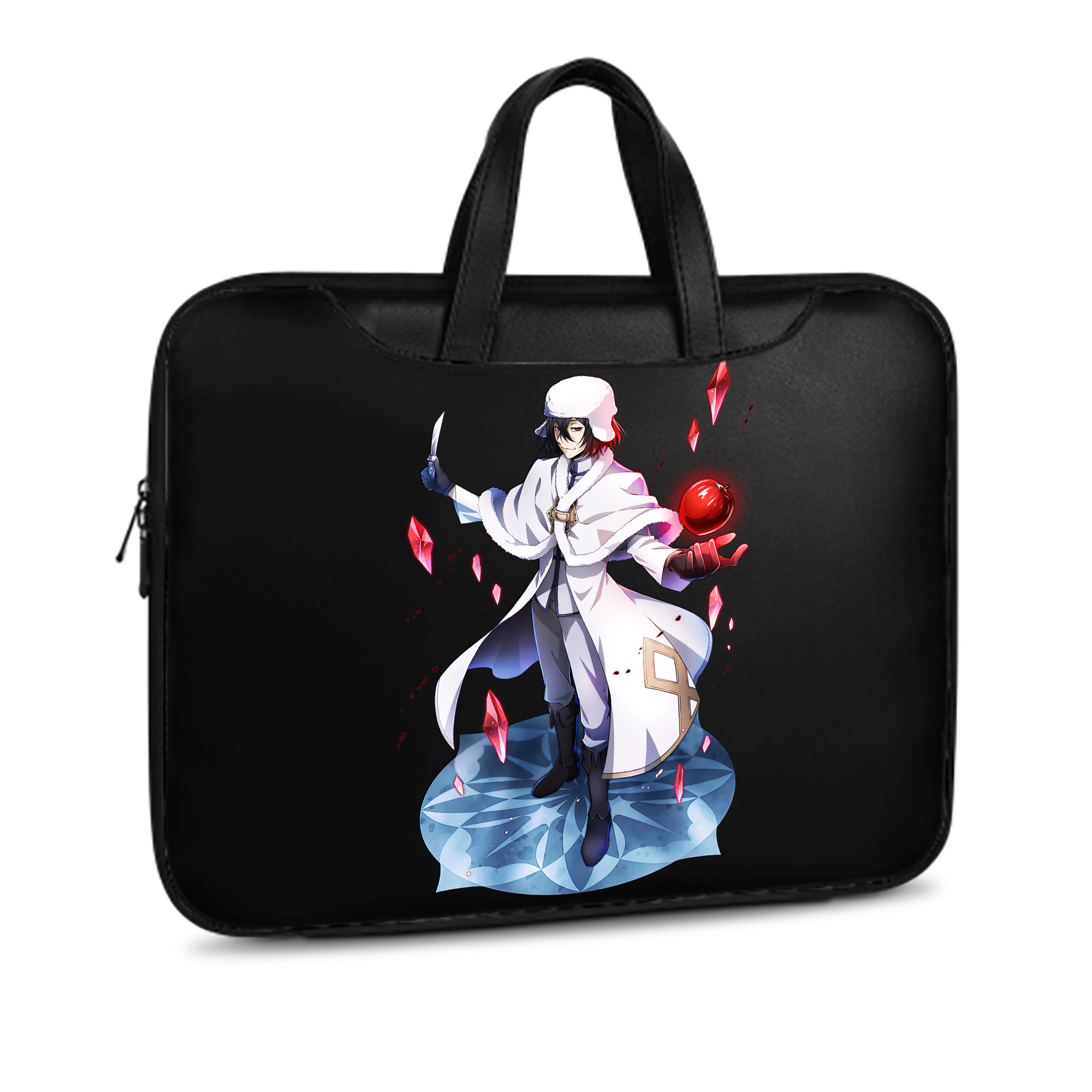 （画像用） 文豪ストレイドッグス Bungo Stray Dogs レザーラップトップバッグ　ノートパソコンケース