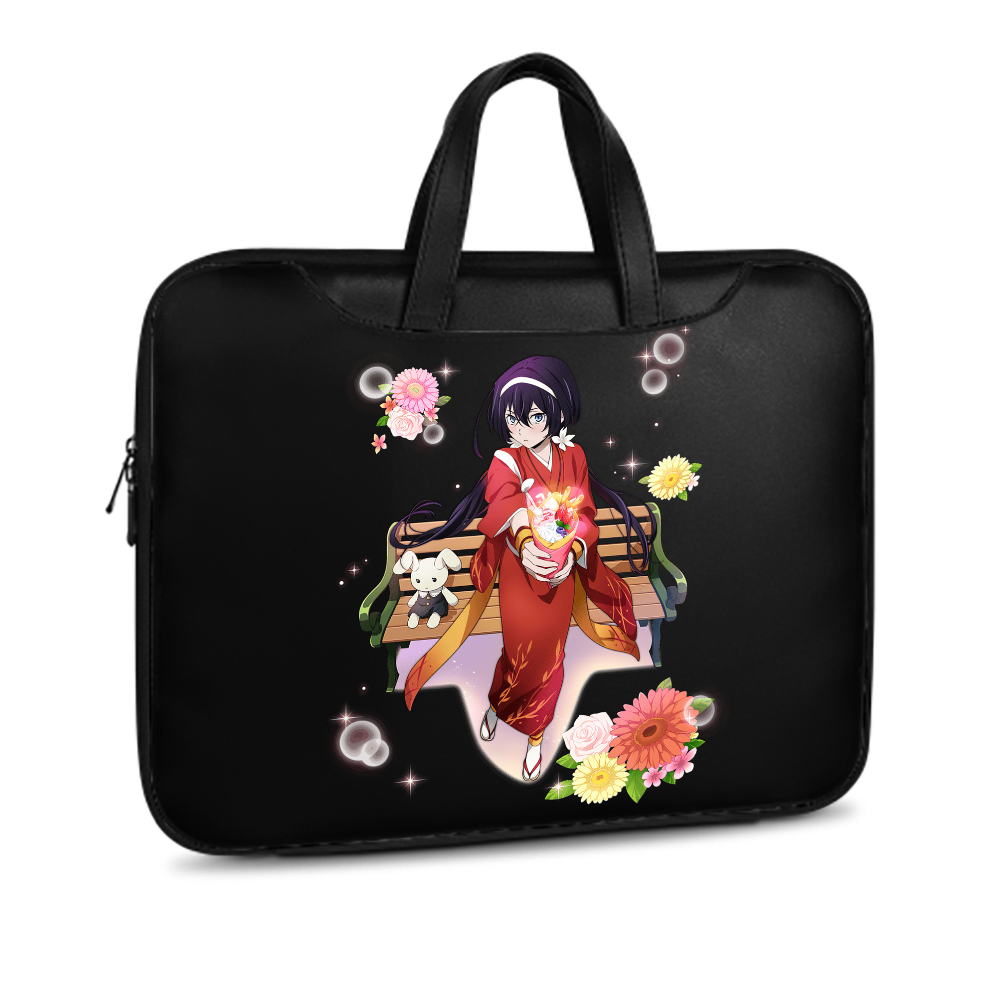 （画像用） 文豪ストレイドッグス Bungo Stray Dogs レザーラップトップバッグ　ノートパソコンケース