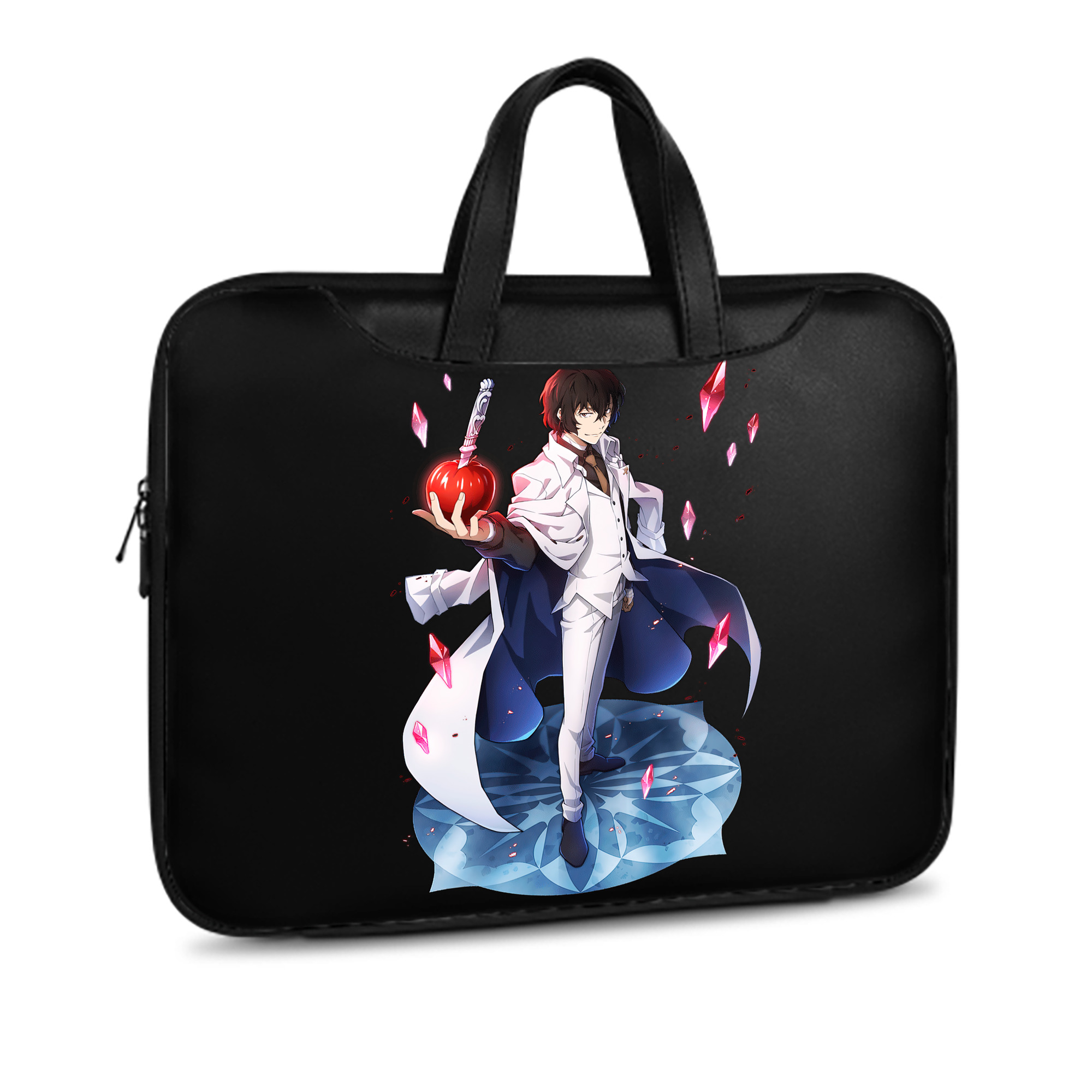（画像用） 文豪ストレイドッグス Bungo Stray Dogs レザーラップトップバッグ　ノートパソコンケース