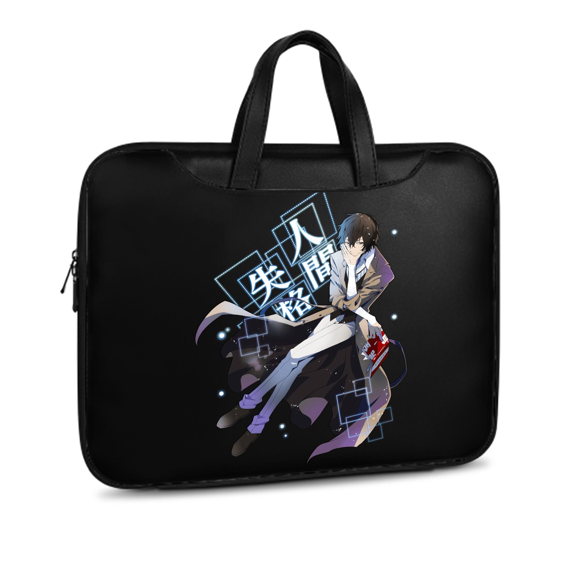 （画像用） 文豪ストレイドッグス Bungo Stray Dogs レザーラップトップバッグ　ノートパソコンケース