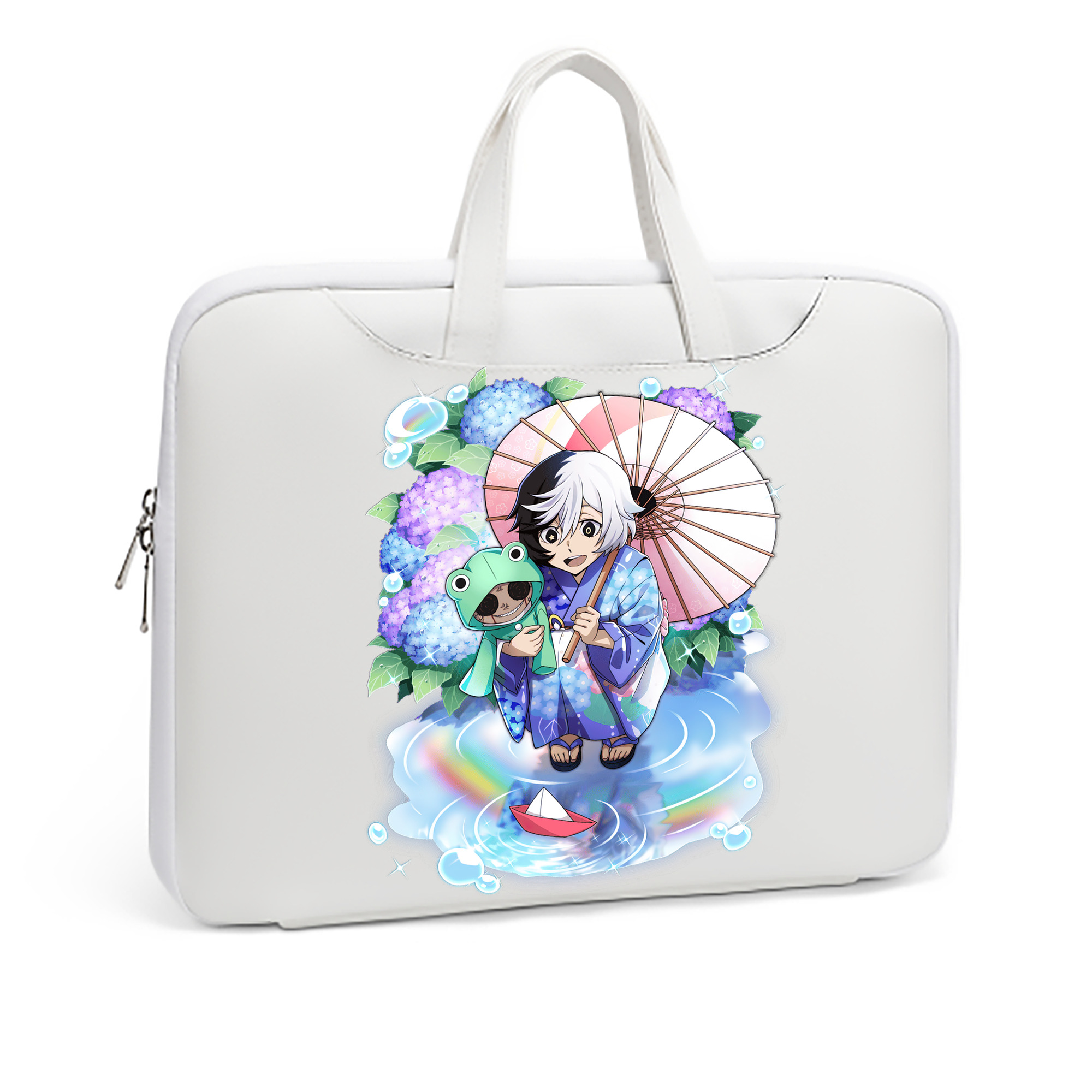 （画像用） 文豪ストレイドッグス Bungo Stray Dogs レザーラップトップバッグ　ノートパソコンケース