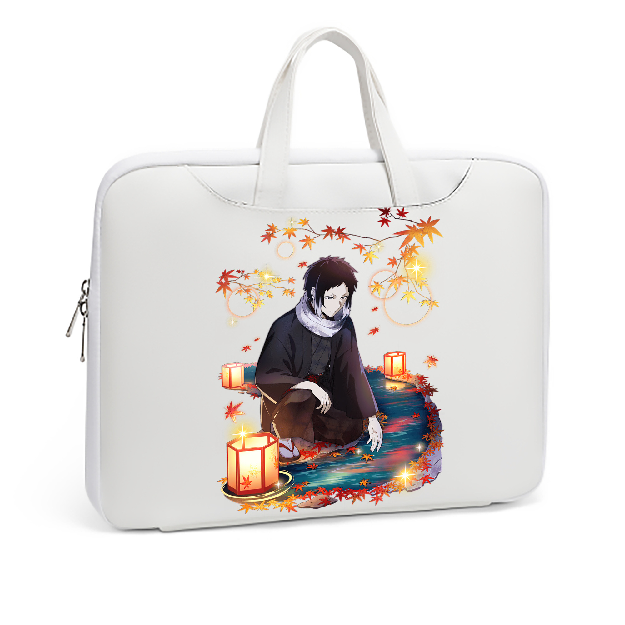 （画像用） 文豪ストレイドッグス Bungo Stray Dogs レザーラップトップバッグ　ノートパソコンケース