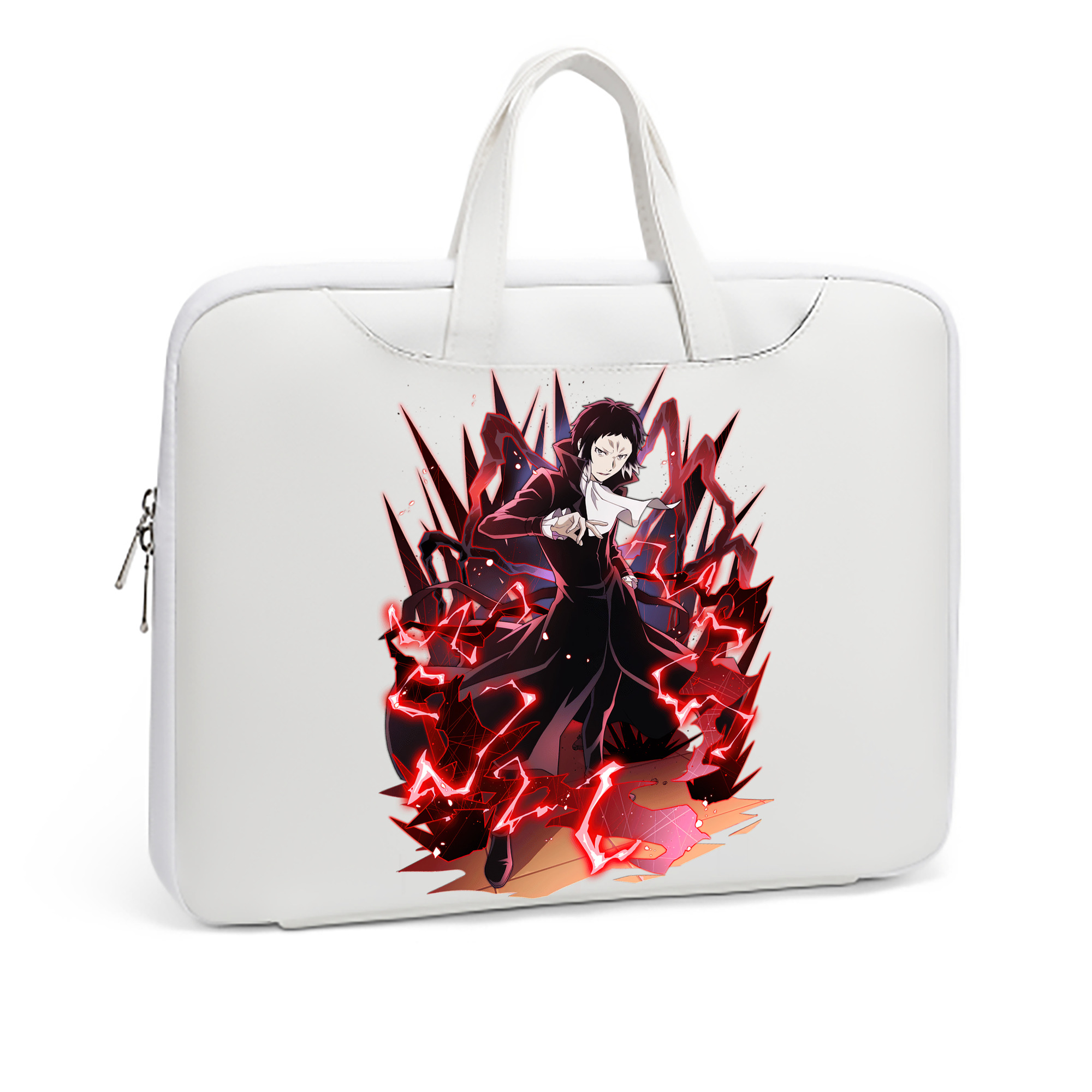 （画像用） 文豪ストレイドッグス Bungo Stray Dogs レザーラップトップバッグ　ノートパソコンケース