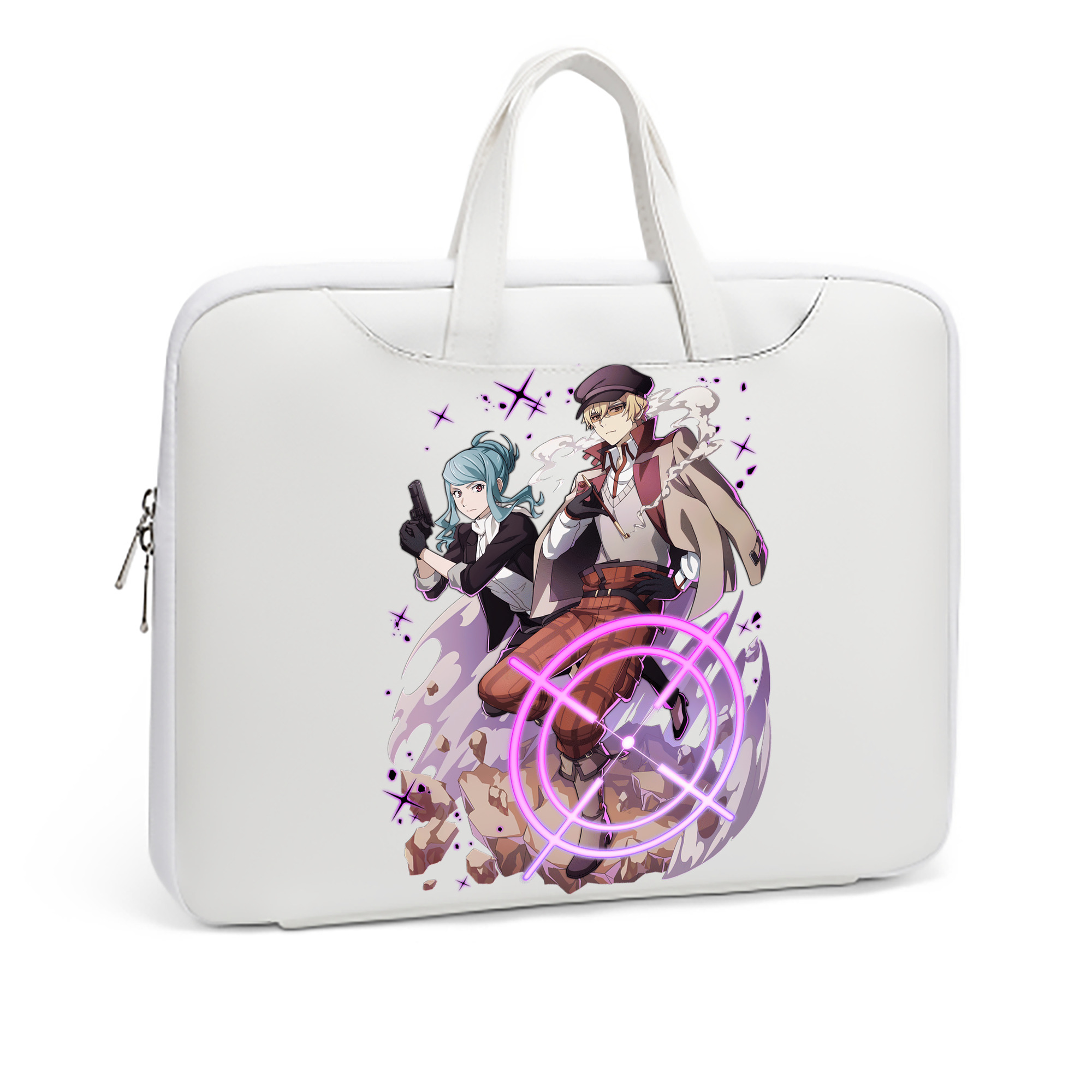 （画像用） 文豪ストレイドッグス Bungo Stray Dogs レザーラップトップバッグ　ノートパソコンケース