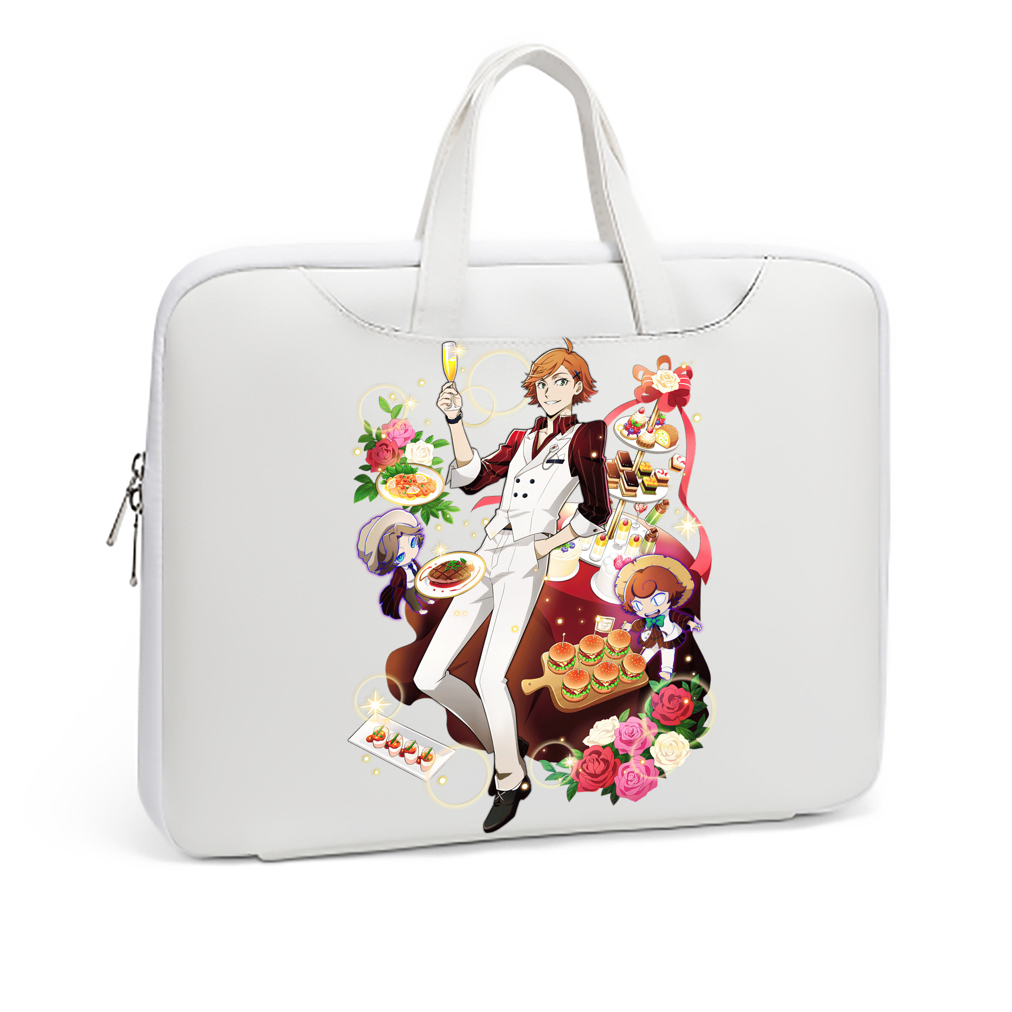 （画像用） 文豪ストレイドッグス Bungo Stray Dogs レザーラップトップバッグ　ノートパソコンケース
