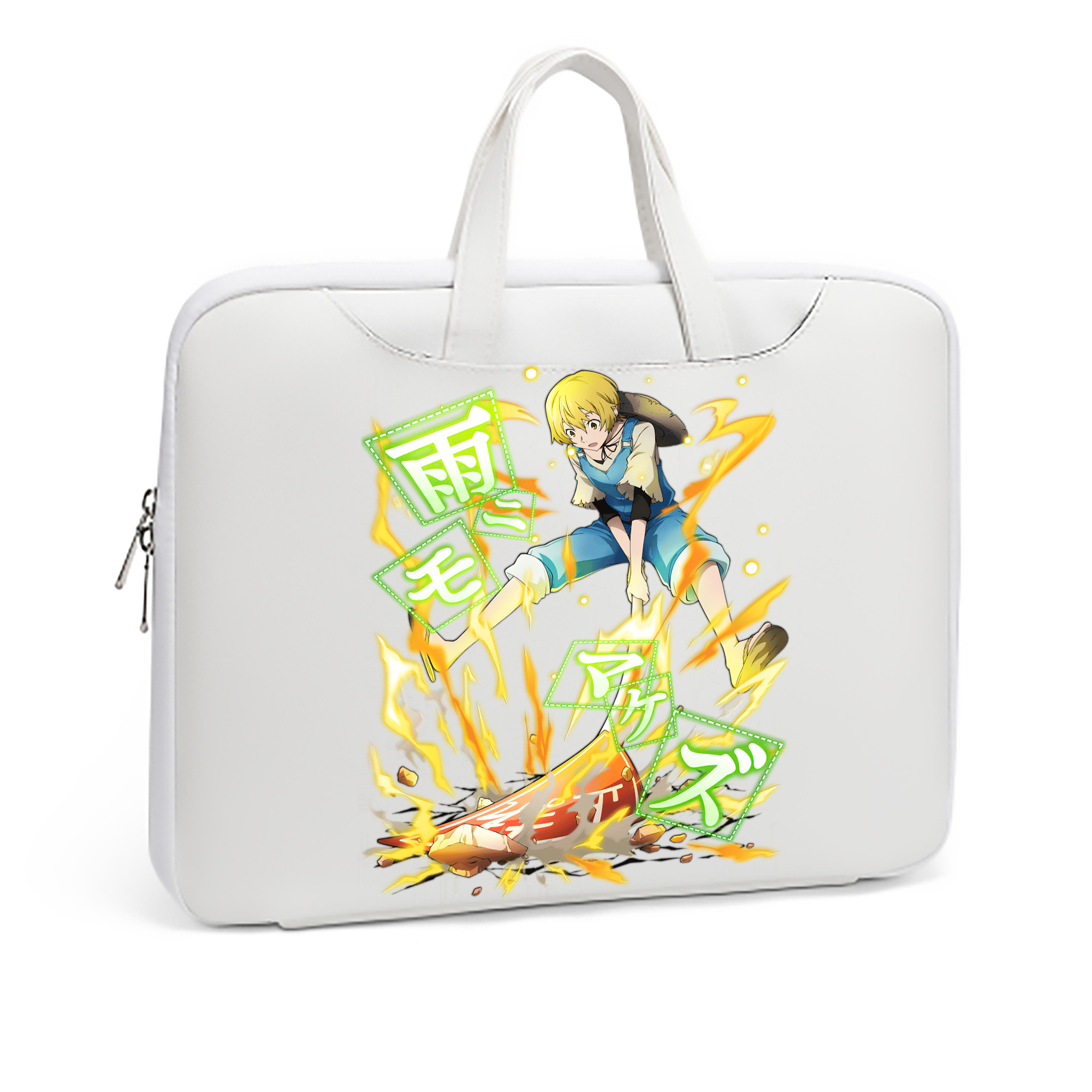 （画像用） 文豪ストレイドッグス Bungo Stray Dogs レザーラップトップバッグ　ノートパソコンケース