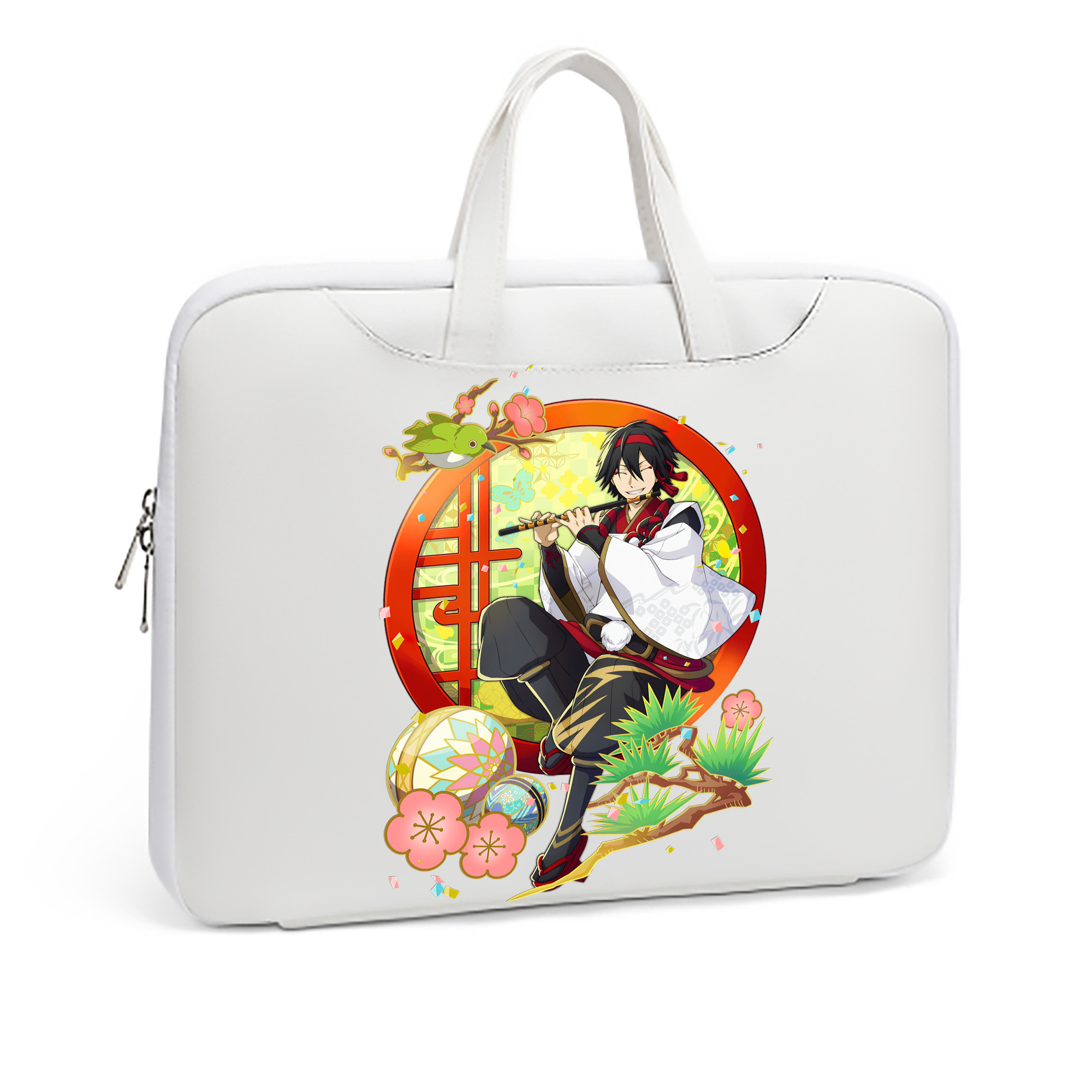 （画像用） 文豪ストレイドッグス Bungo Stray Dogs レザーラップトップバッグ　ノートパソコンケース
