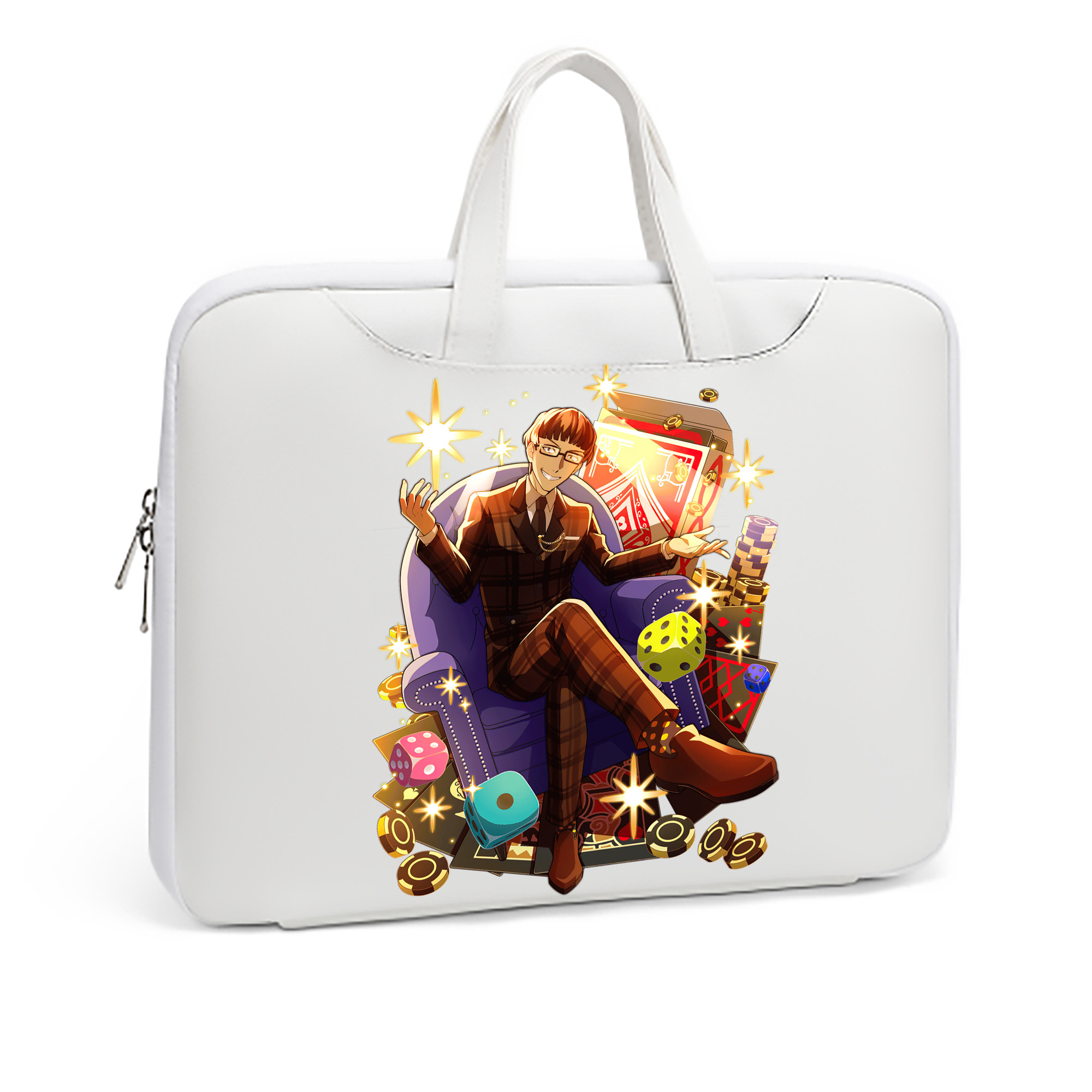 （画像用） 文豪ストレイドッグス Bungo Stray Dogs レザーラップトップバッグ　ノートパソコンケース