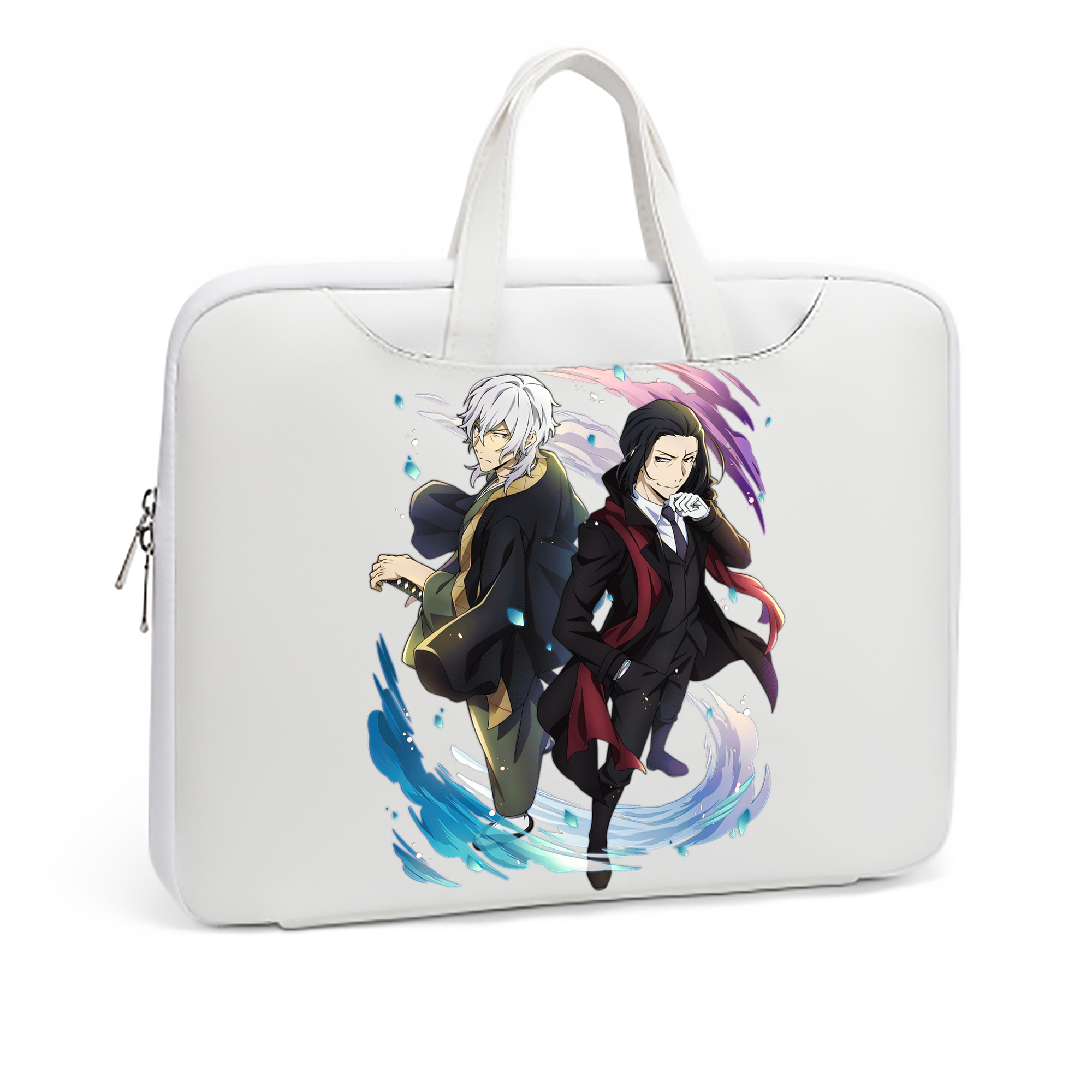 （画像用） 文豪ストレイドッグス Bungo Stray Dogs レザーラップトップバッグ　ノートパソコンケース