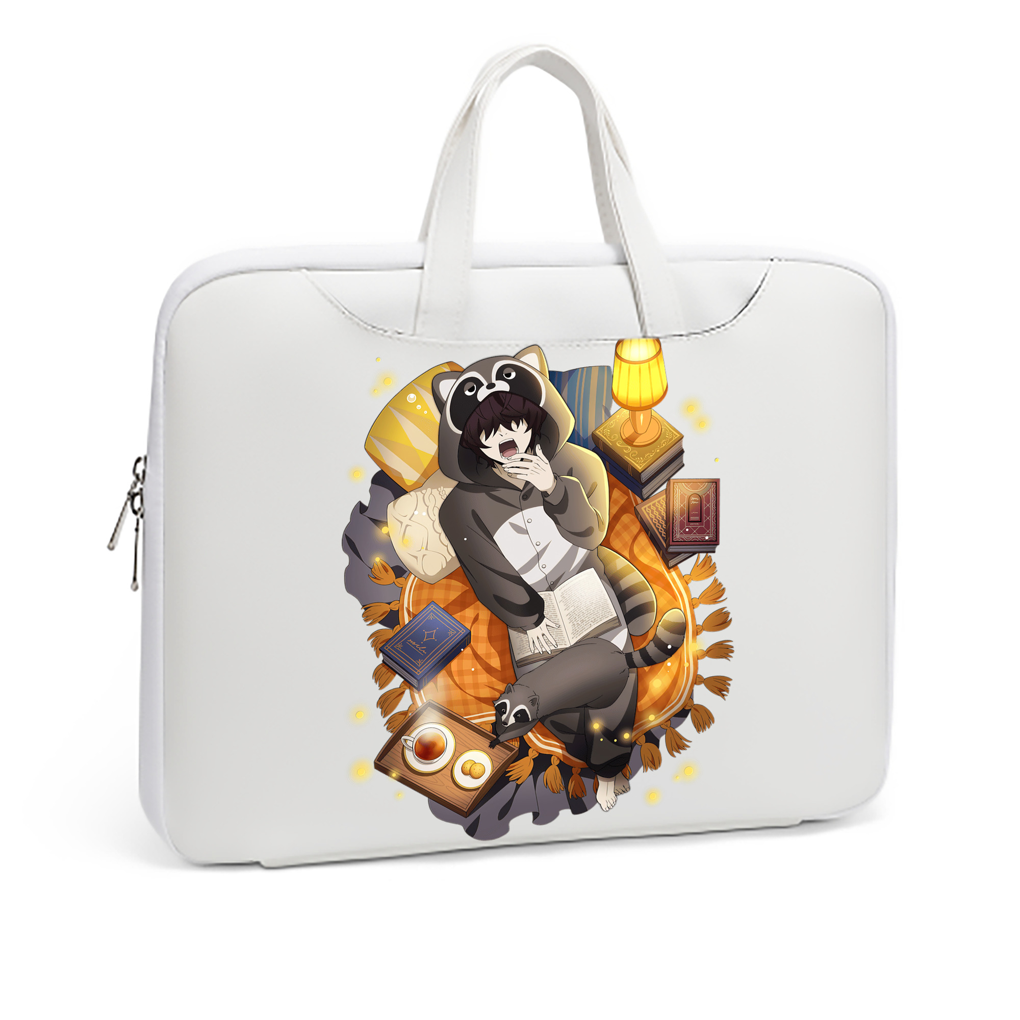 （画像用） 文豪ストレイドッグス Bungo Stray Dogs レザーラップトップバッグ　ノートパソコンケース