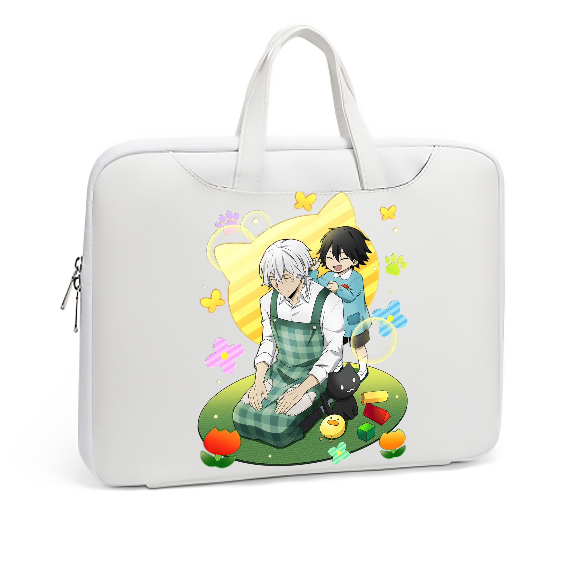 （画像用） 文豪ストレイドッグス Bungo Stray Dogs レザーラップトップバッグ　ノートパソコンケース