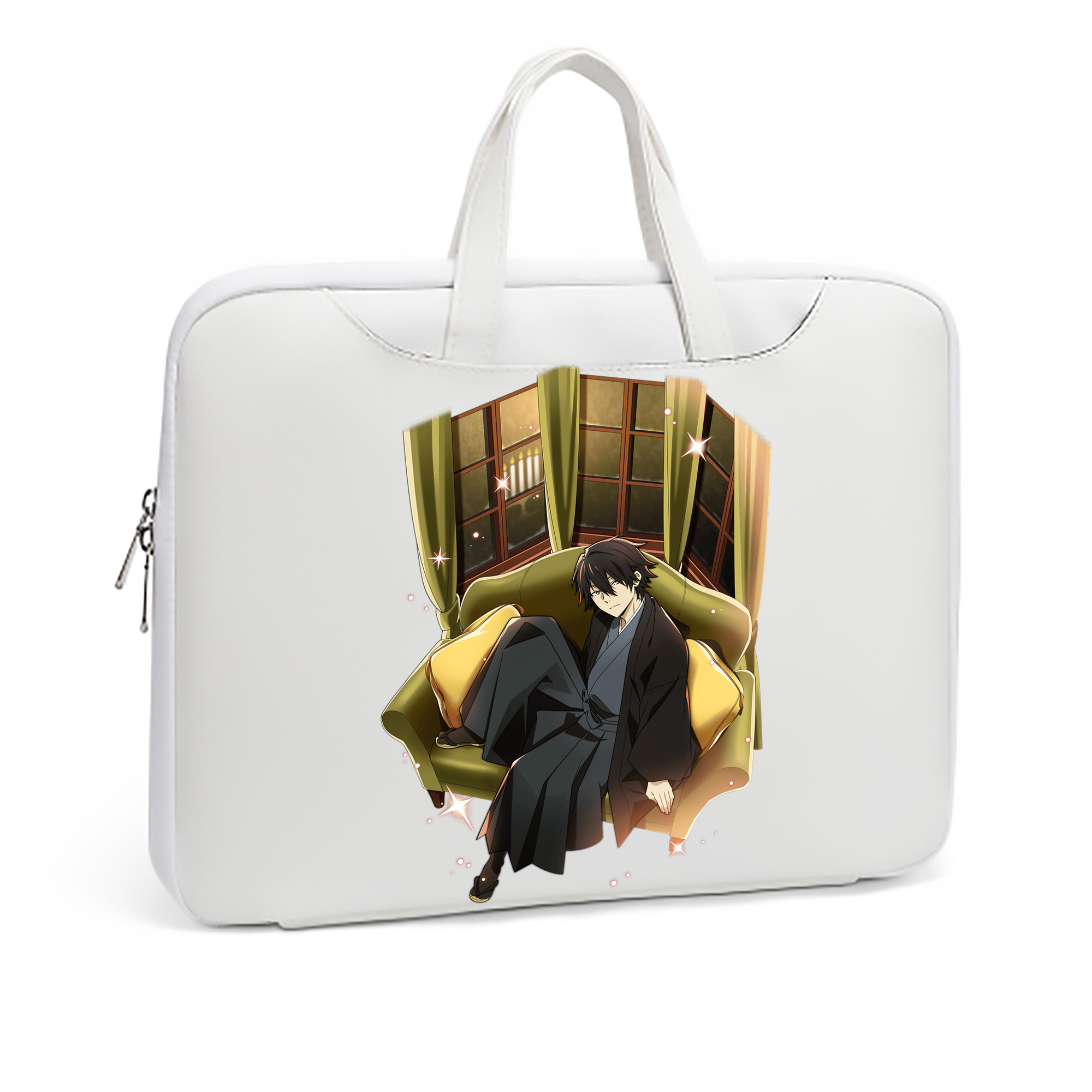 （画像用） 文豪ストレイドッグス Bungo Stray Dogs レザーラップトップバッグ　ノートパソコンケース