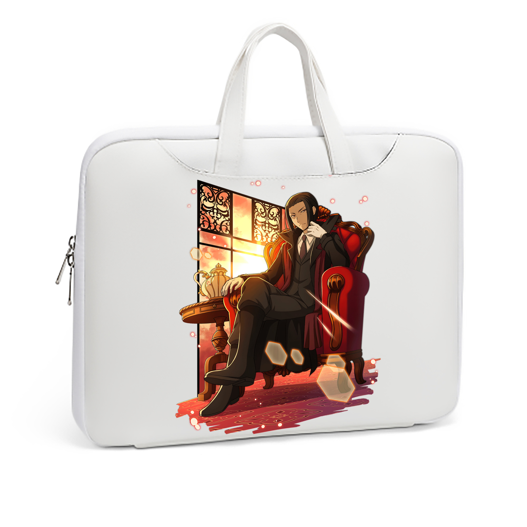 （画像用） 文豪ストレイドッグス Bungo Stray Dogs レザーラップトップバッグ　ノートパソコンケース